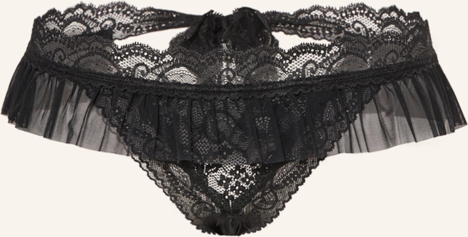 Aubade String Boîte À Désir Mit Geschenkbox schwarz