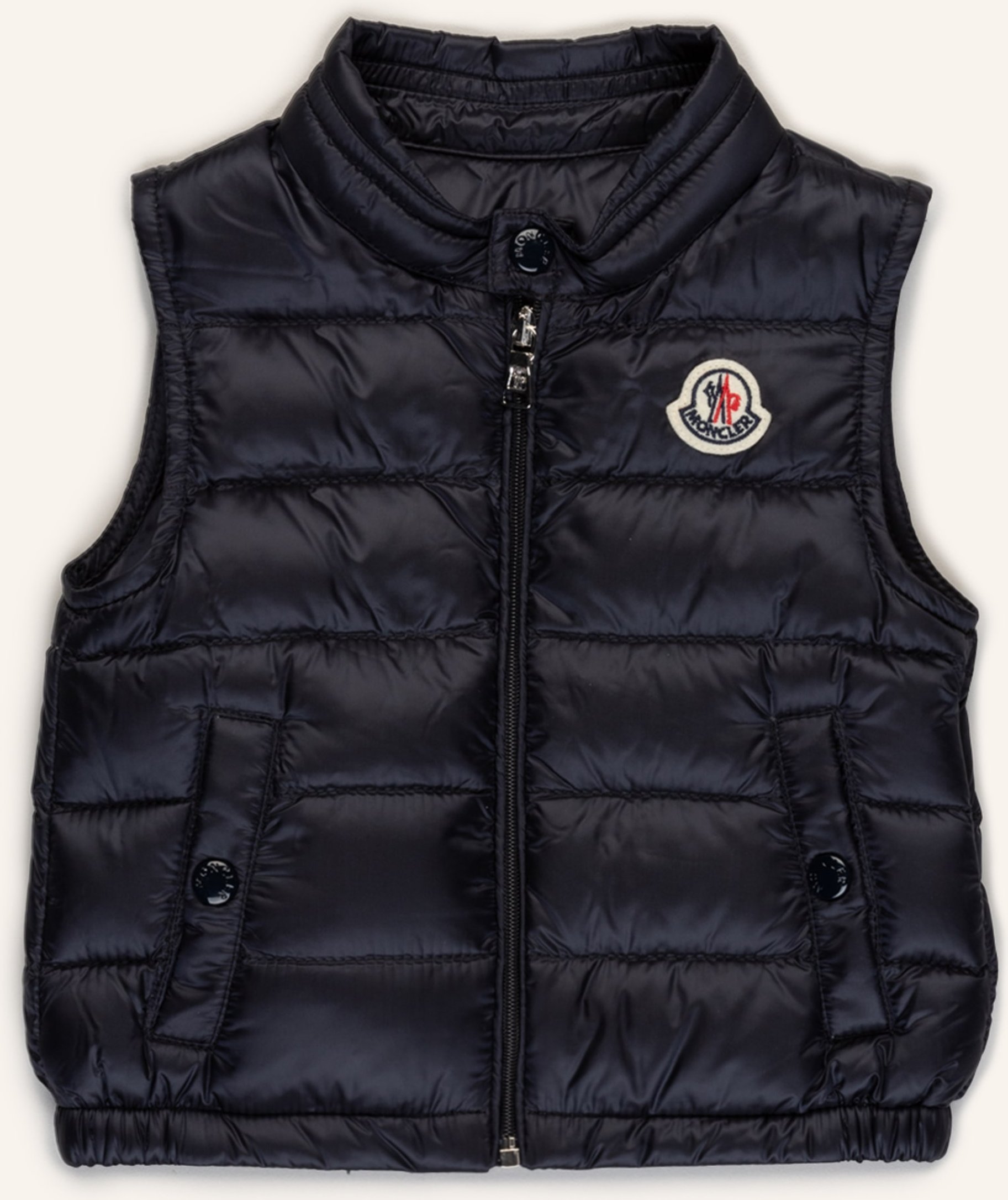 Moncler Enfant Daunenweste Amaury blau