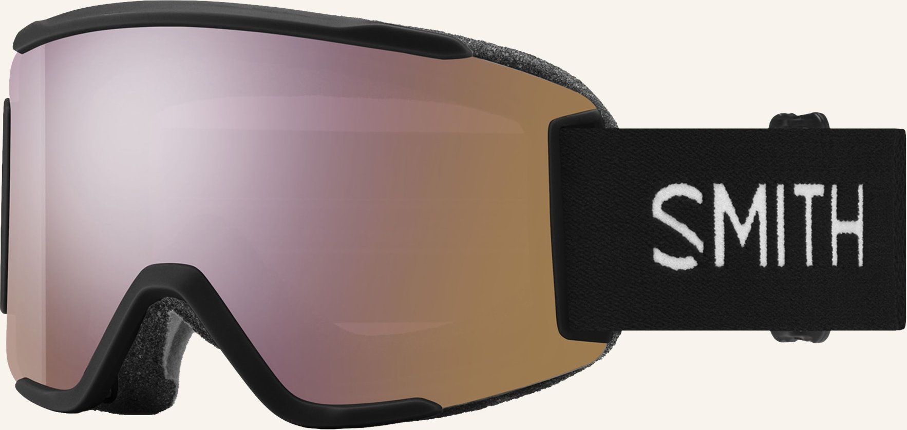 Smith Skibrille Squad schwarz