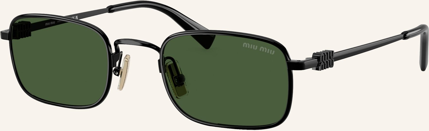 Miu Miu Sonnenbrille Mu a53s schwarz