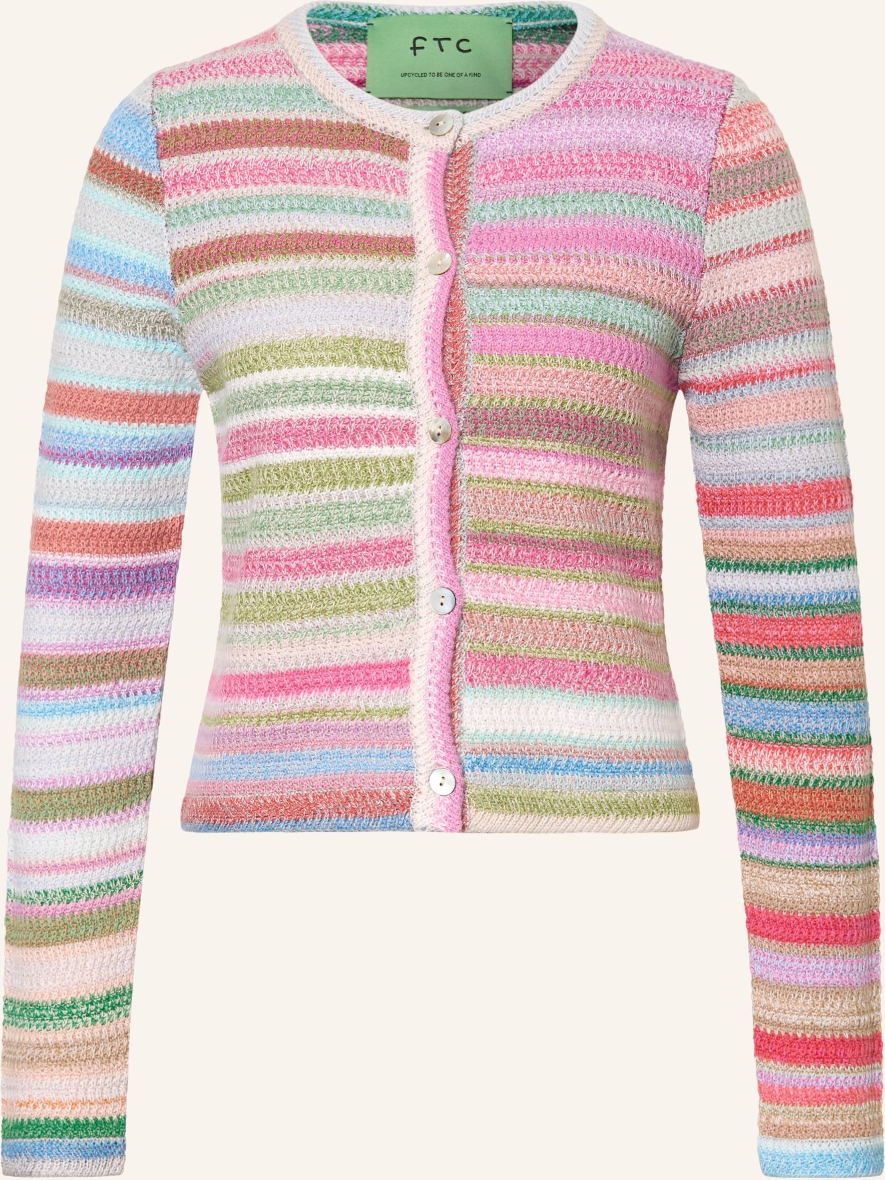 Ftc Cashmere Strickjacke Mit Cashmere rot