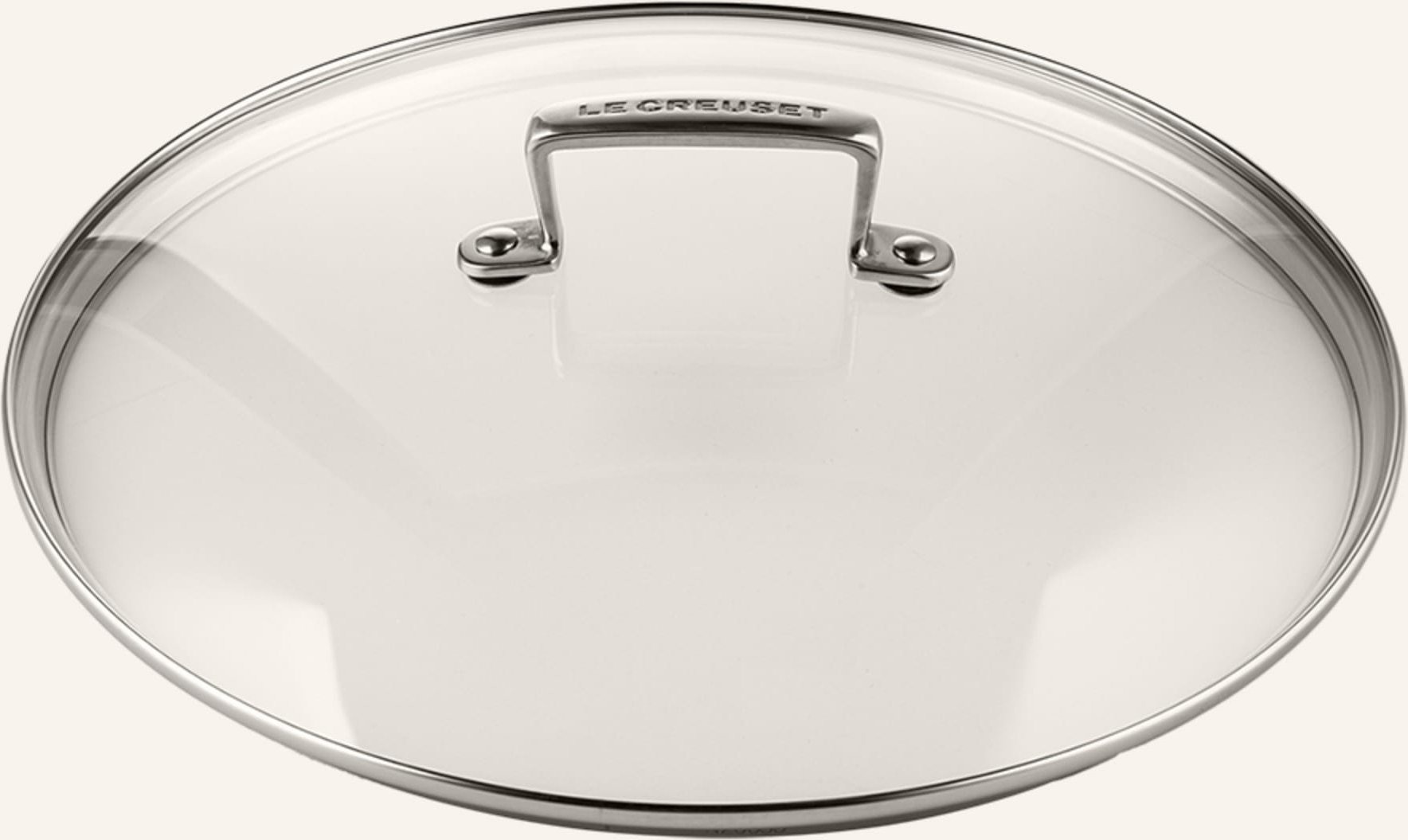 Le Creuset Topfdeckel Signature weiss