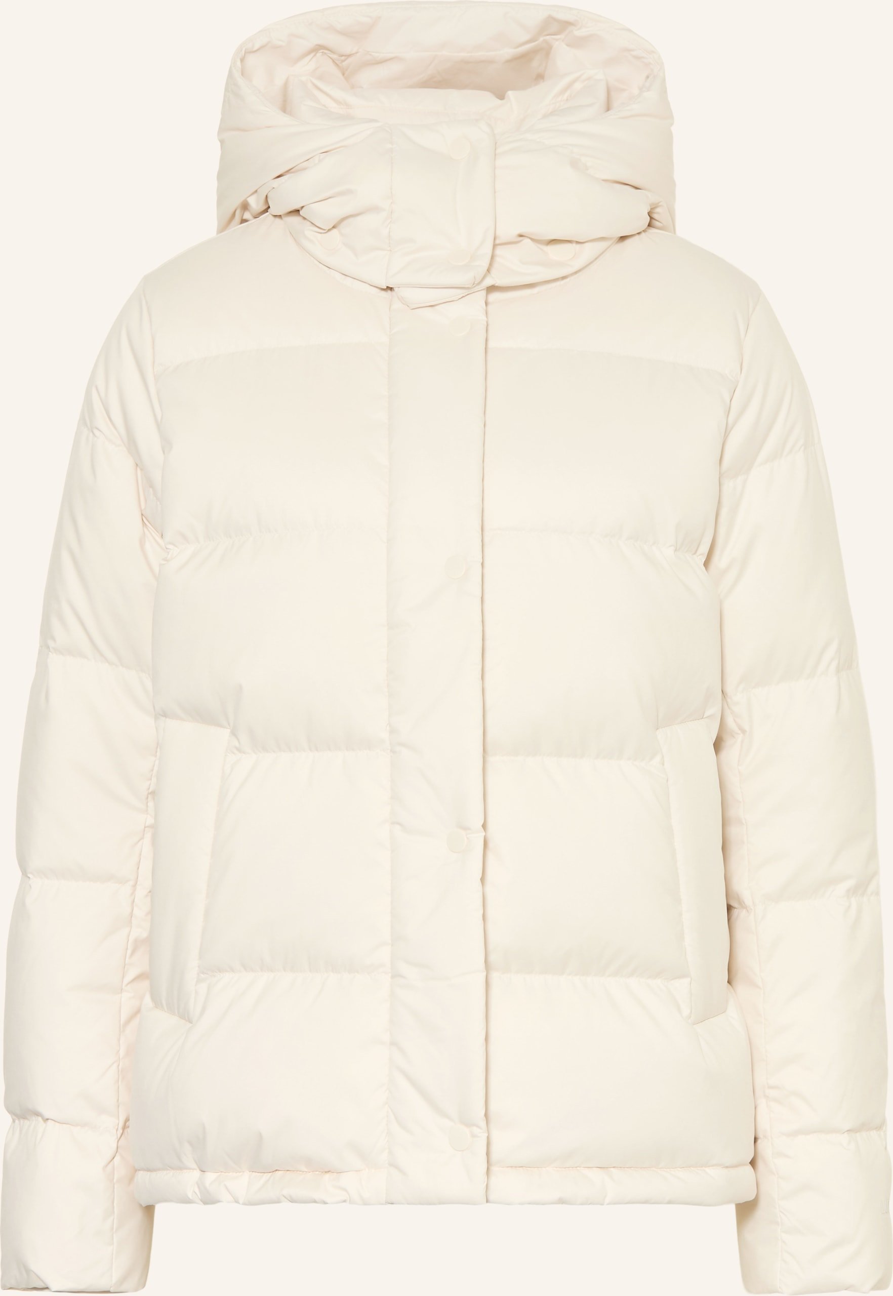Lululemon Daunenjacke Wunder Mit Abnehmbarer Kapuze beige