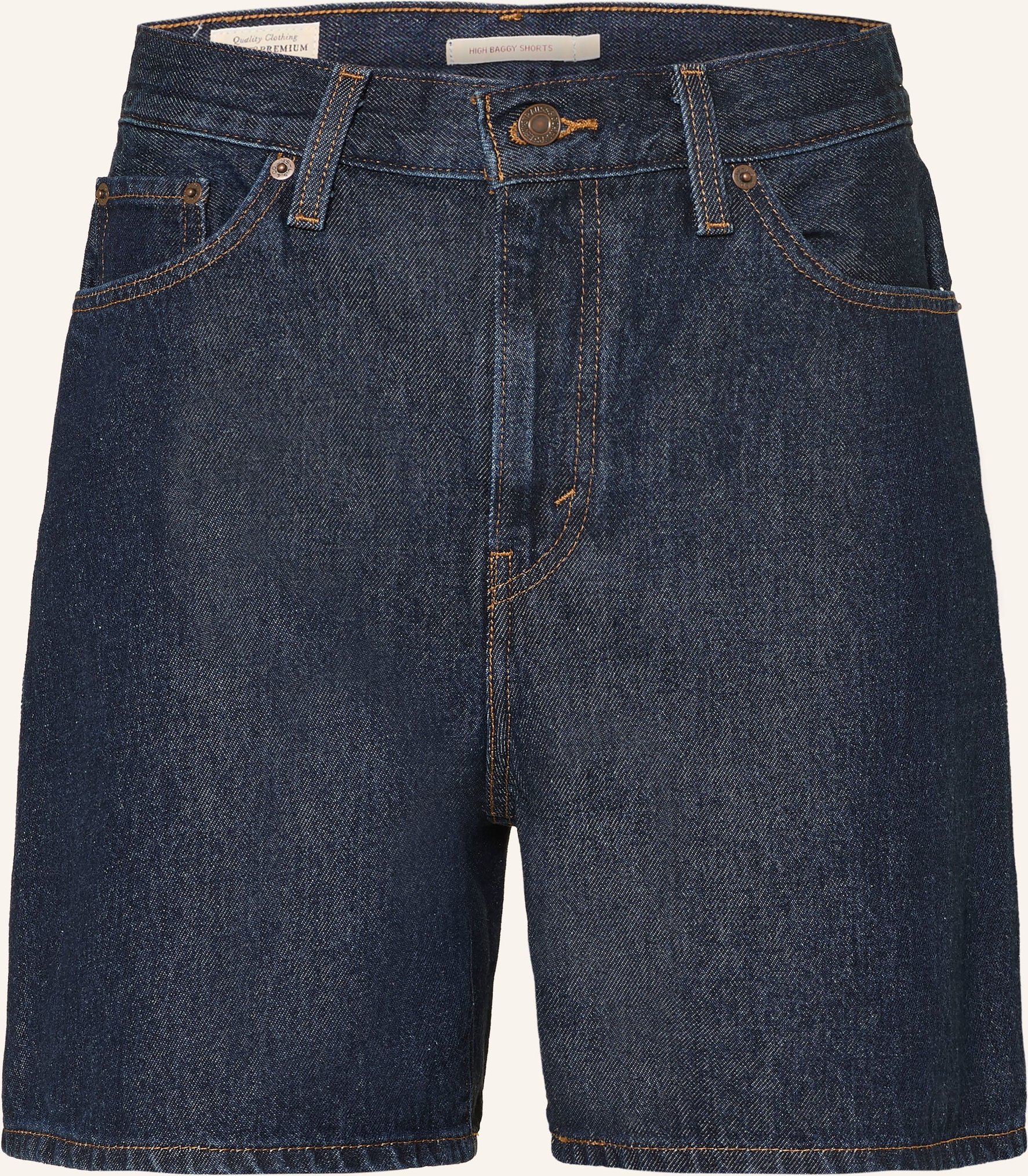 Levi's® Jeansshorts High Baggy blau