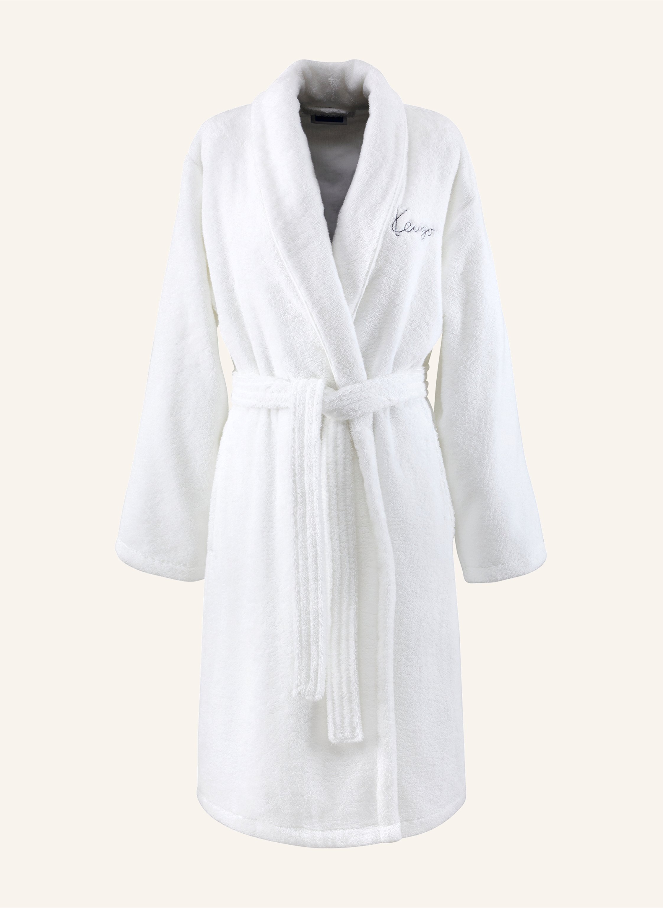 Kenzo Home Bademantel Kastral weiss