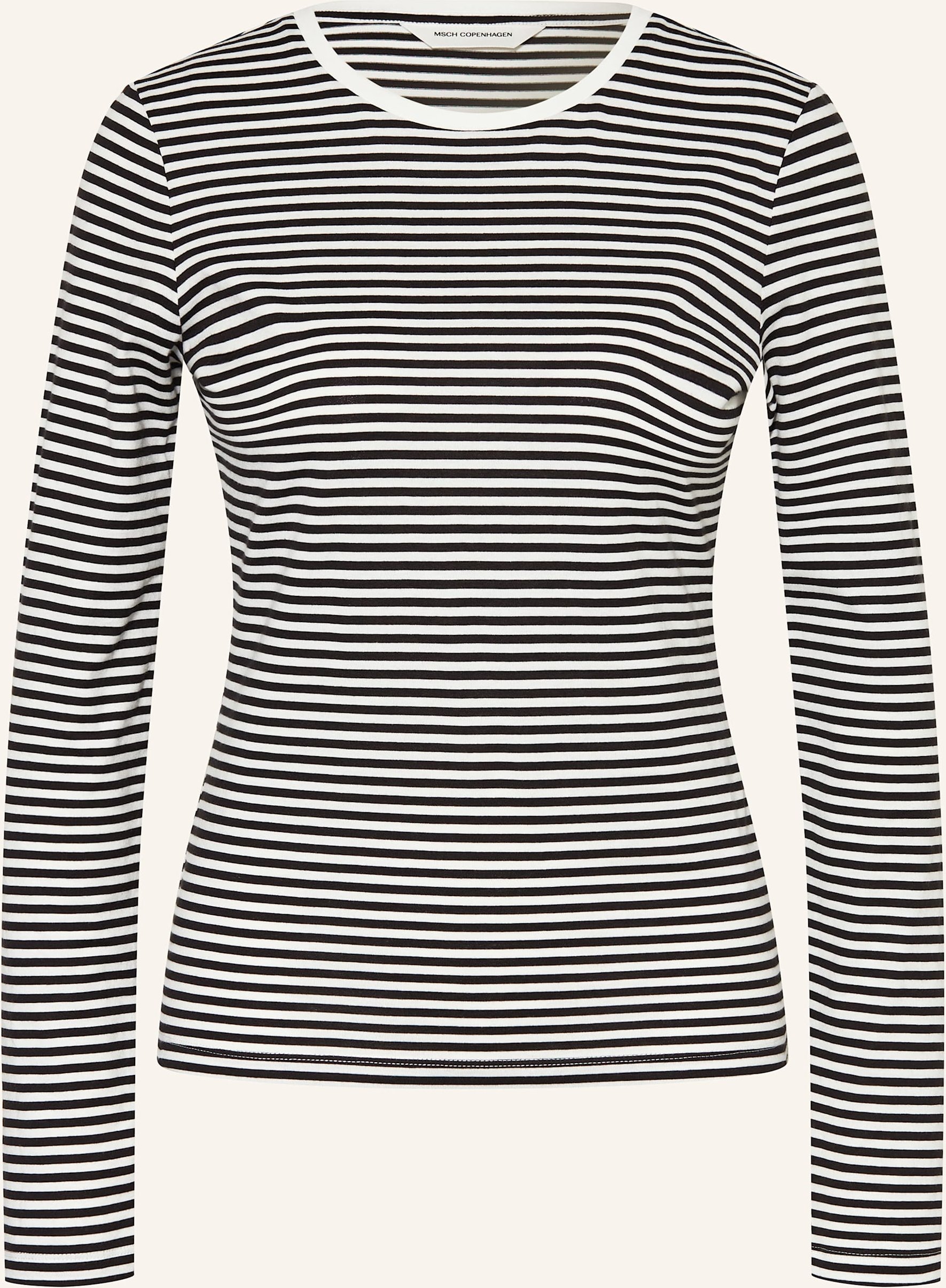 Thumbnail - Msch Copenhagen Longsleeve Mschgemma Hadrea schwarz