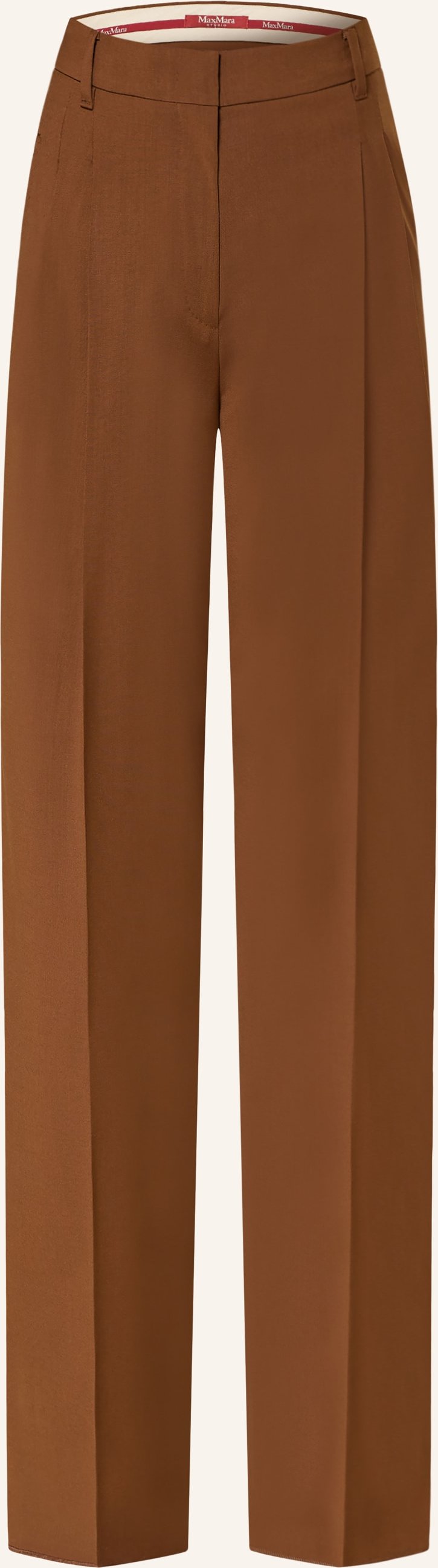 Max Mara Studio Marlenehose Bacio braun