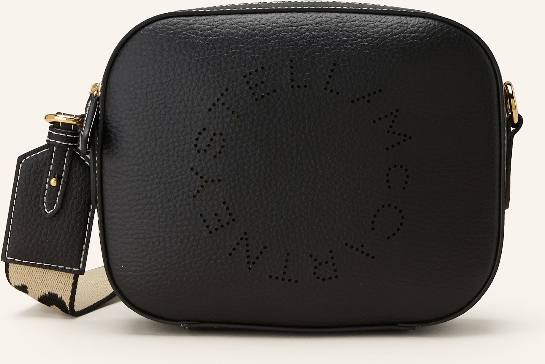 Thumbnail - Stella Mccartney Umhängetasche Logo Small schwarz