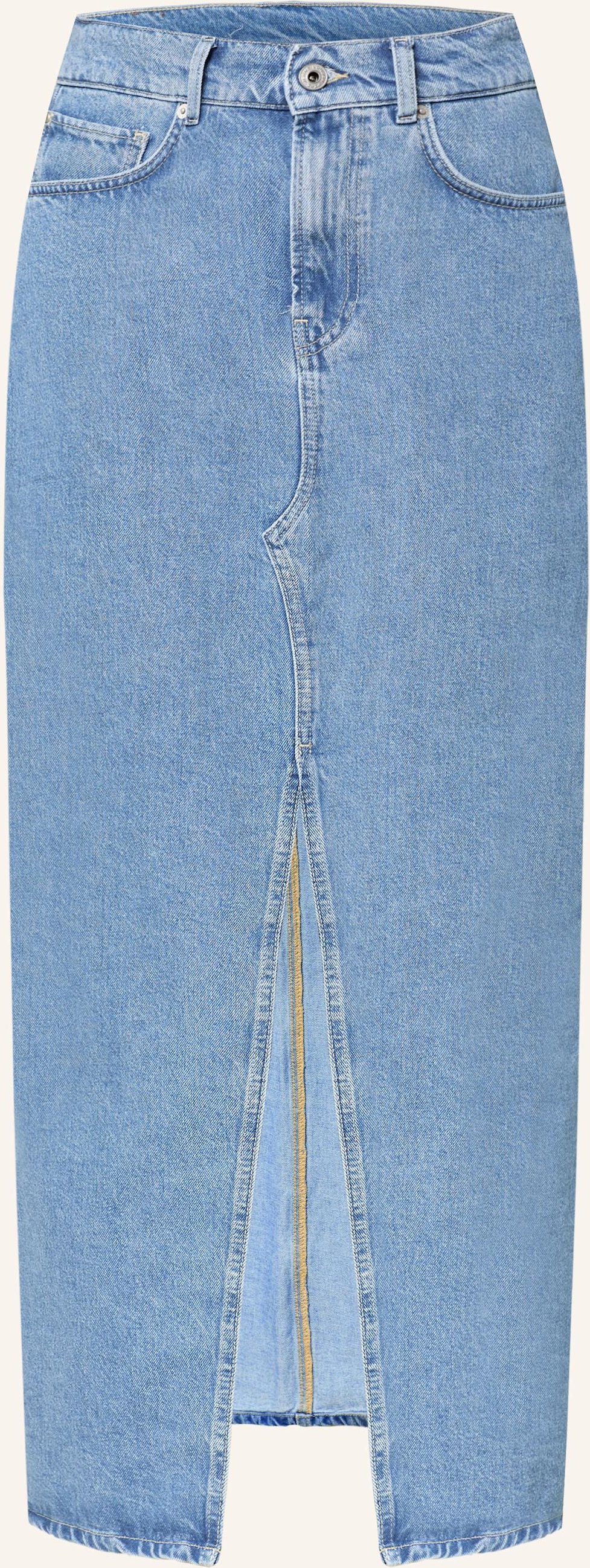 Pepe Jeans Jeansrock blau