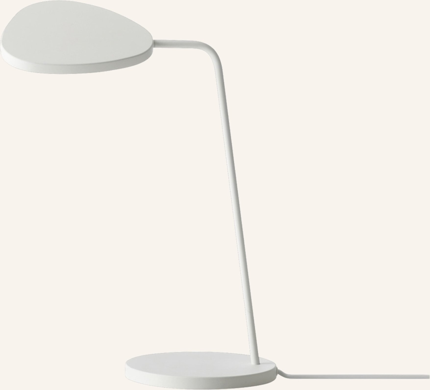 Muuto Tischleuchte Leaf Small weiss