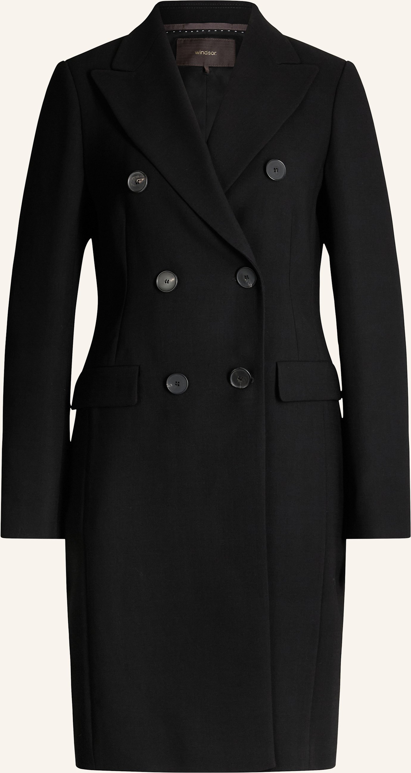 Windsor. Mantel schwarz
