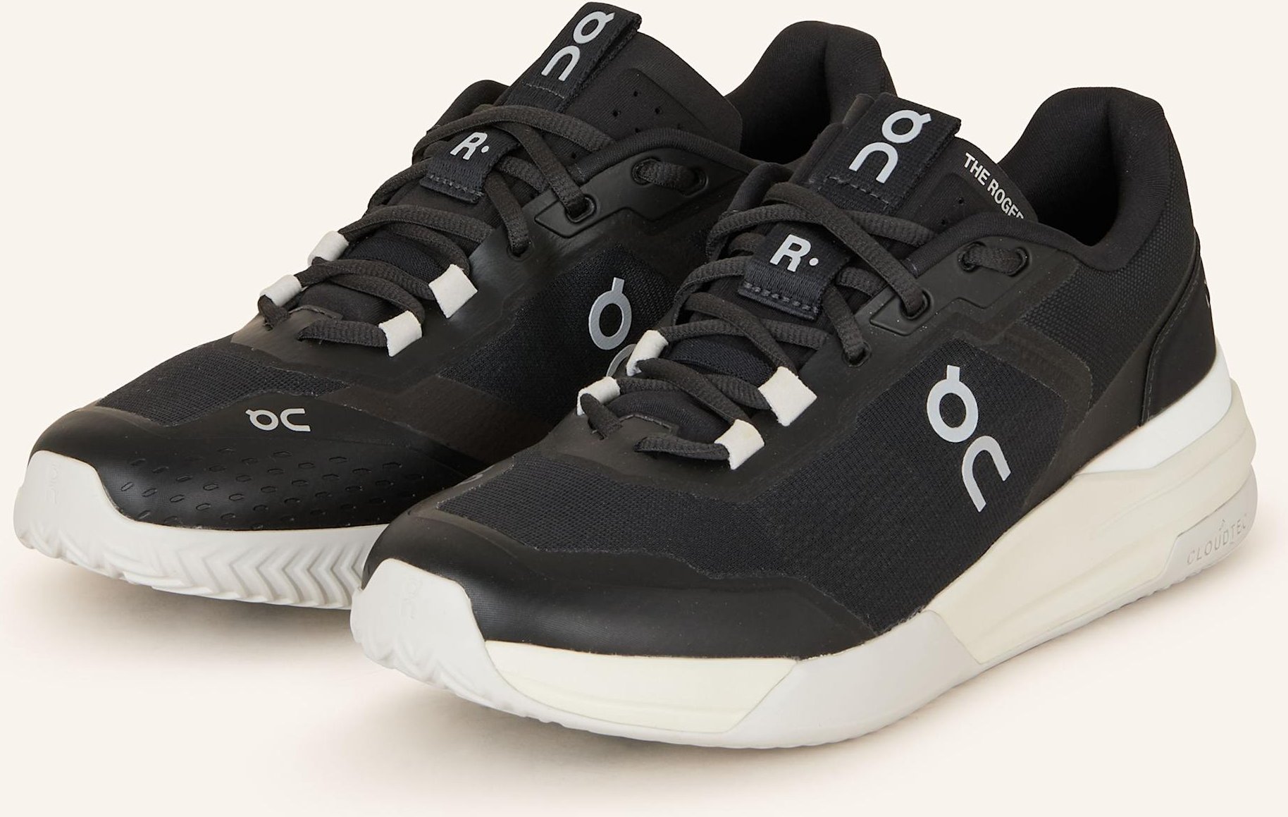 On Tennisschuhe The Roger Advantage Pro Clay schwarz