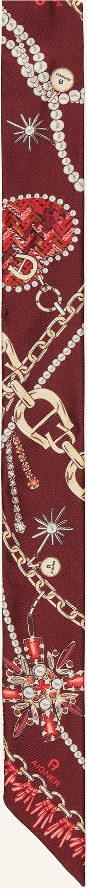 Thumbnail - Aigner Seidenschal Seasonal rot