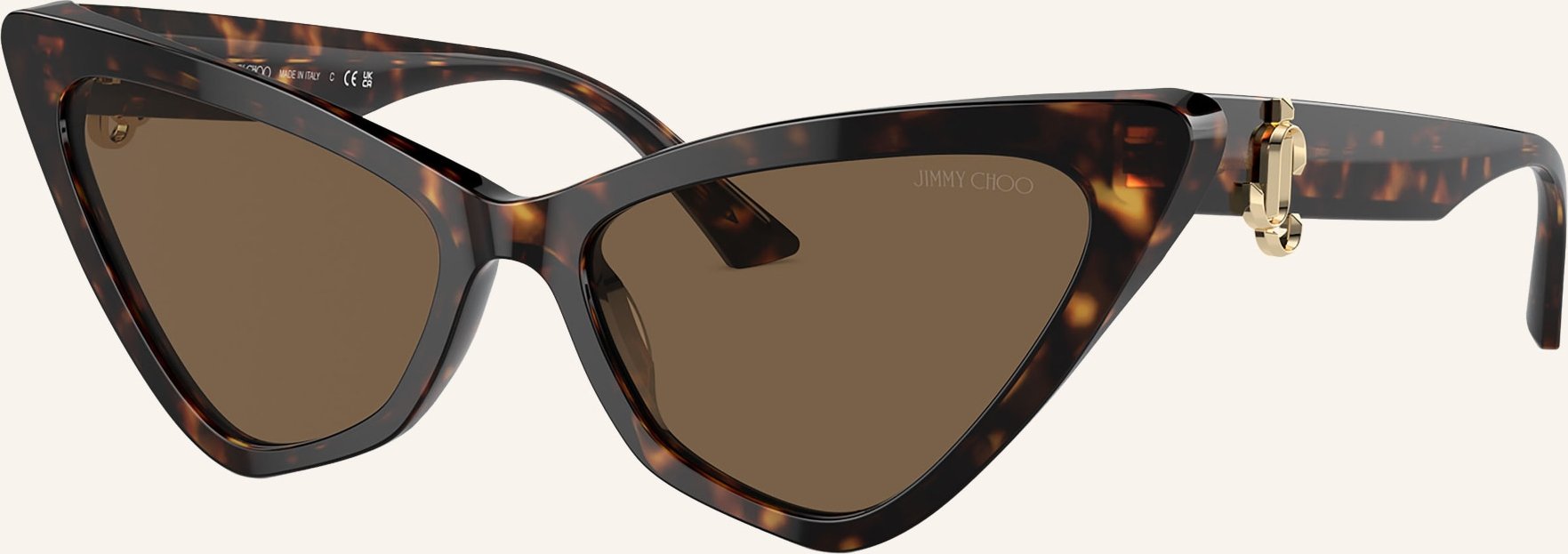 Thumbnail - Jimmy Choo Sonnenbrille jc5008 braun