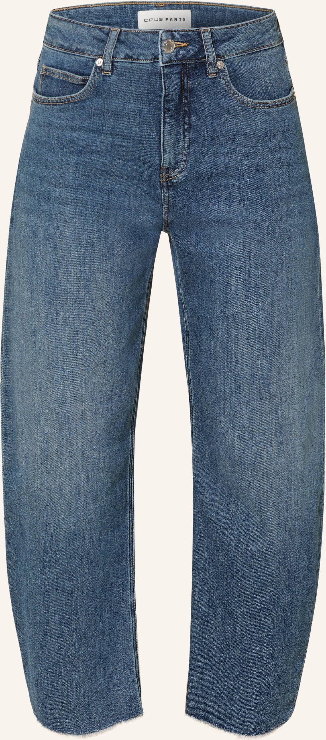 Opus Pants Barrel Jeans Mari Clear blau