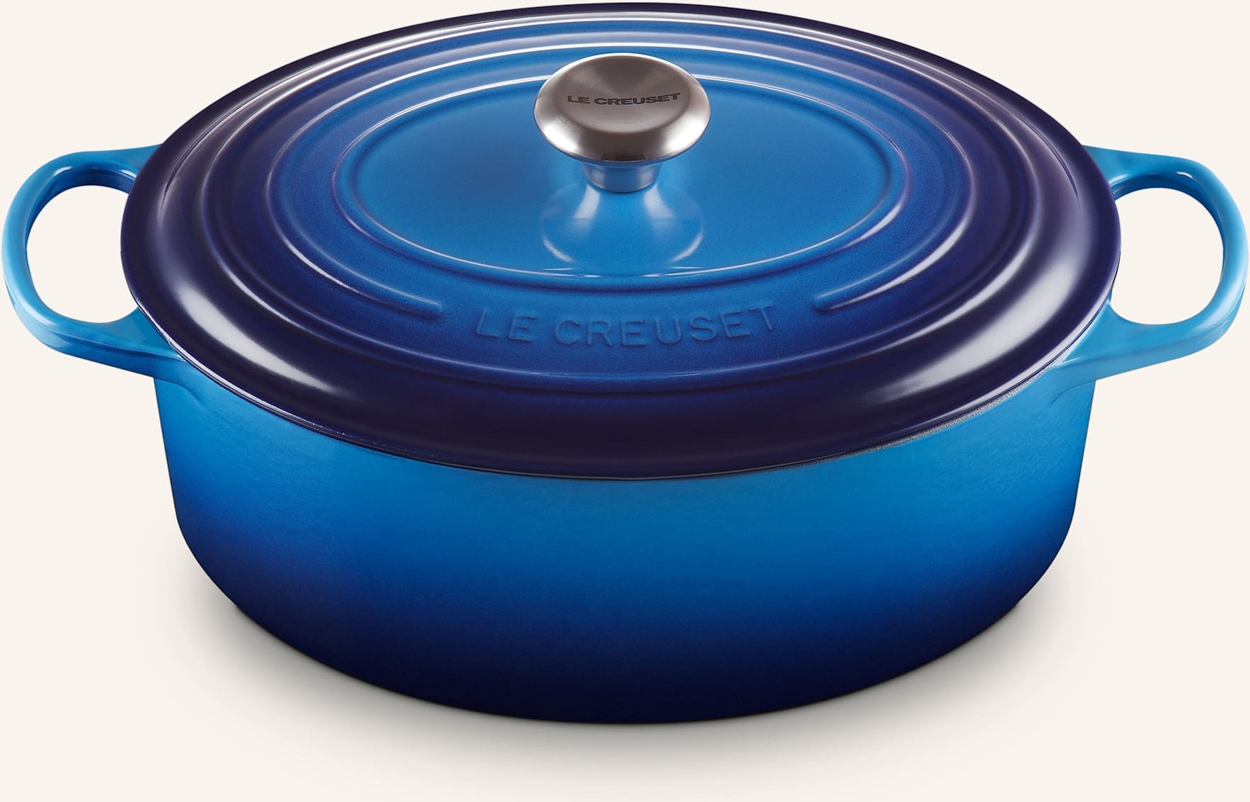 Le Creuset Bräter Signature blau