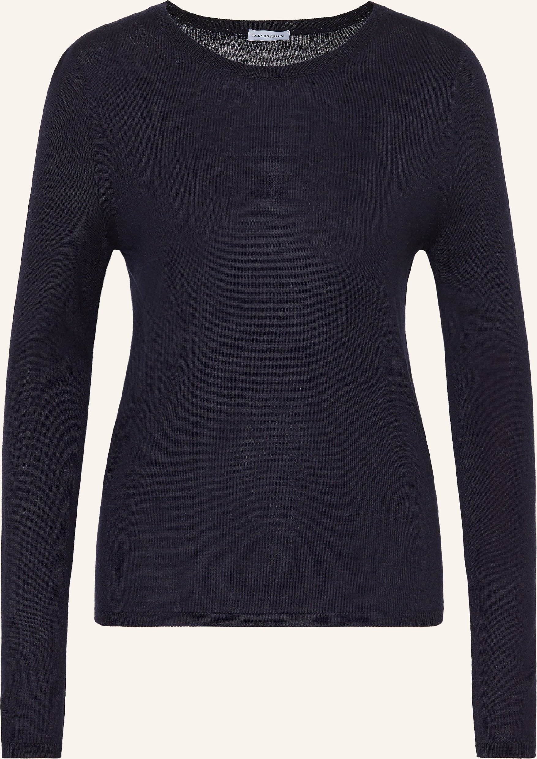 Iris Von Arnim Cashmere-Pullover Laureen Mit Seide blau