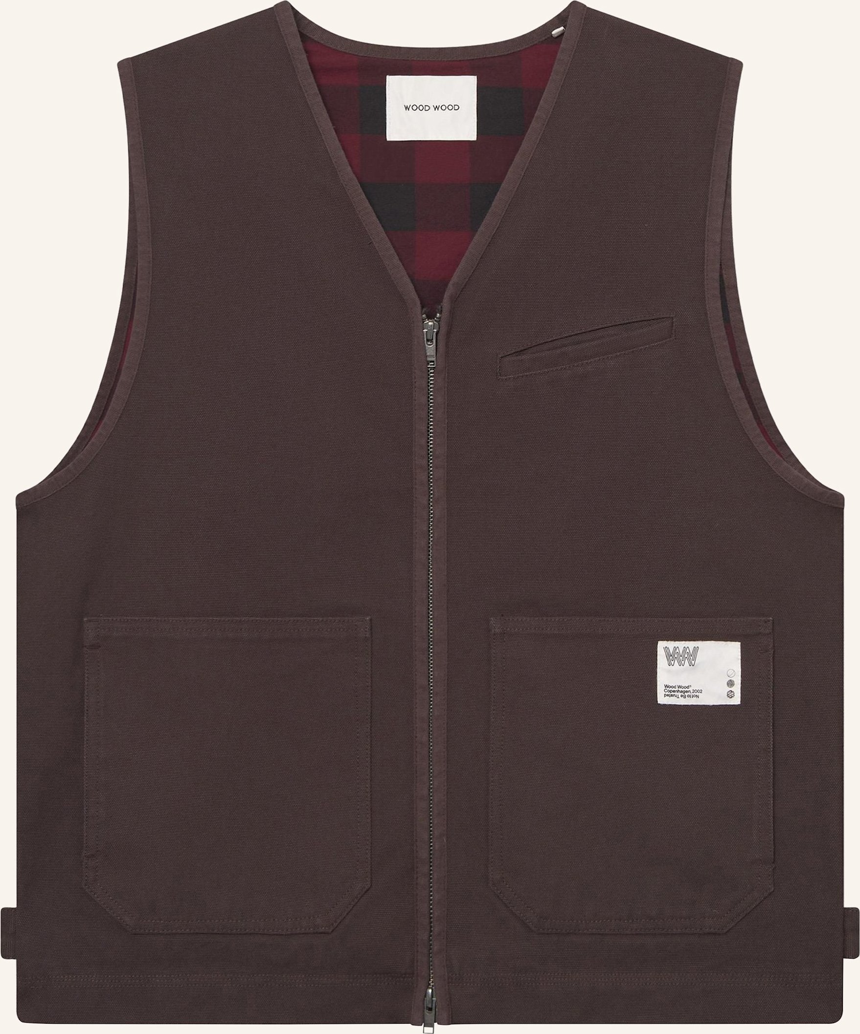 Wood Wood Weste Wwbo braun