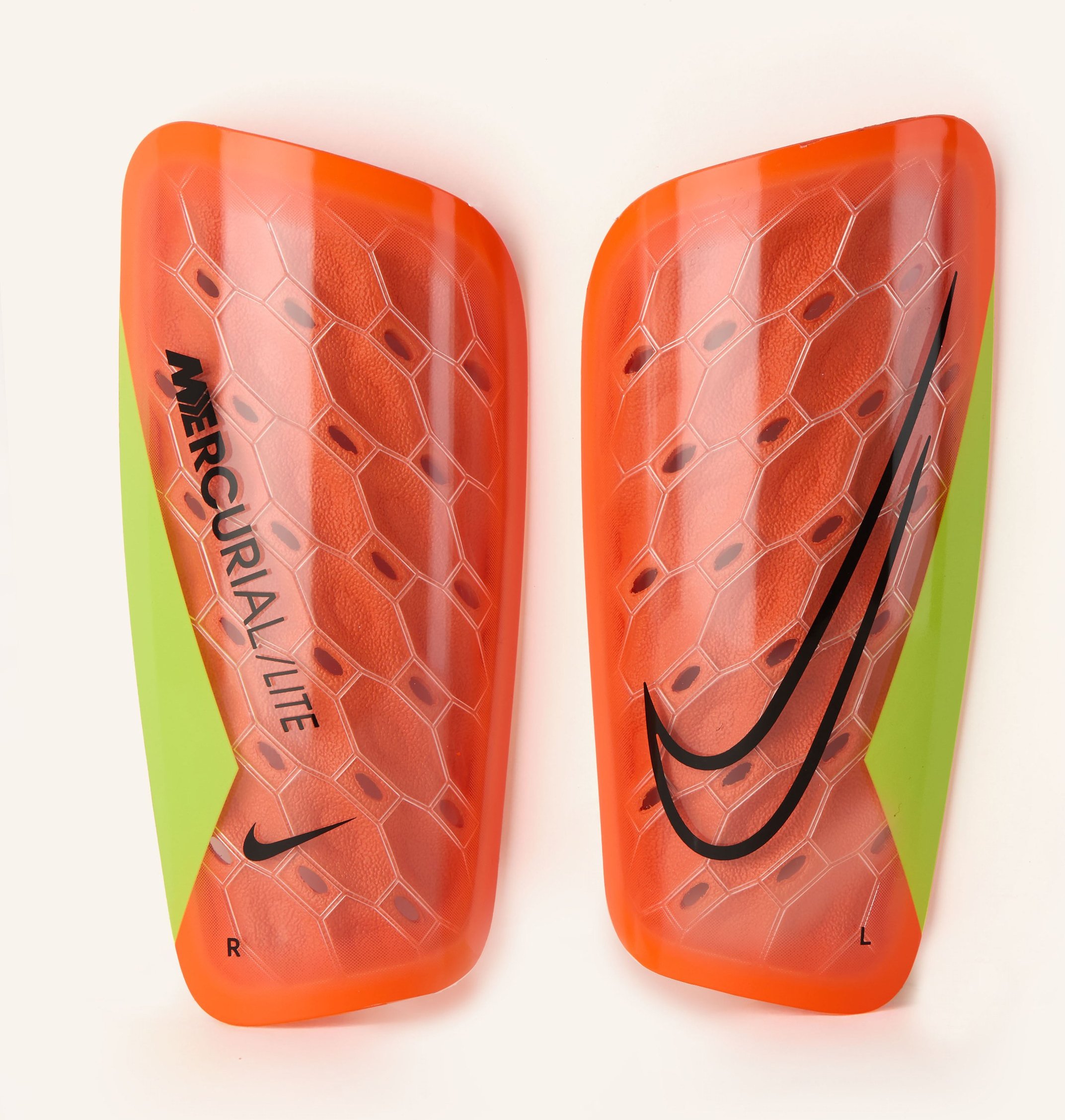 Nike Schienbeinschützer Mercurial Lite Superlock rot