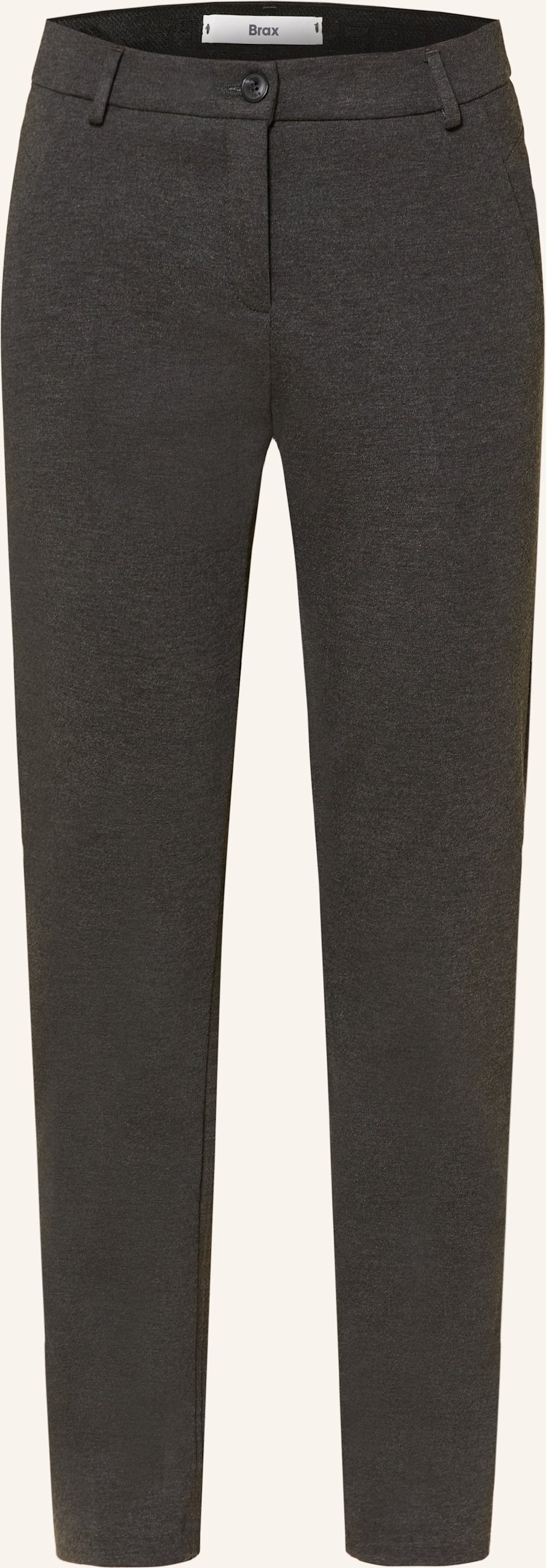 Brax Jersey-Chino Maron grau