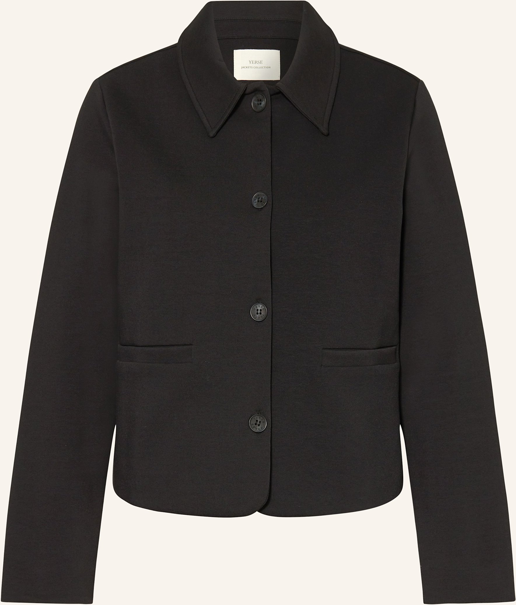 Yerse Kastenjacke Maia schwarz