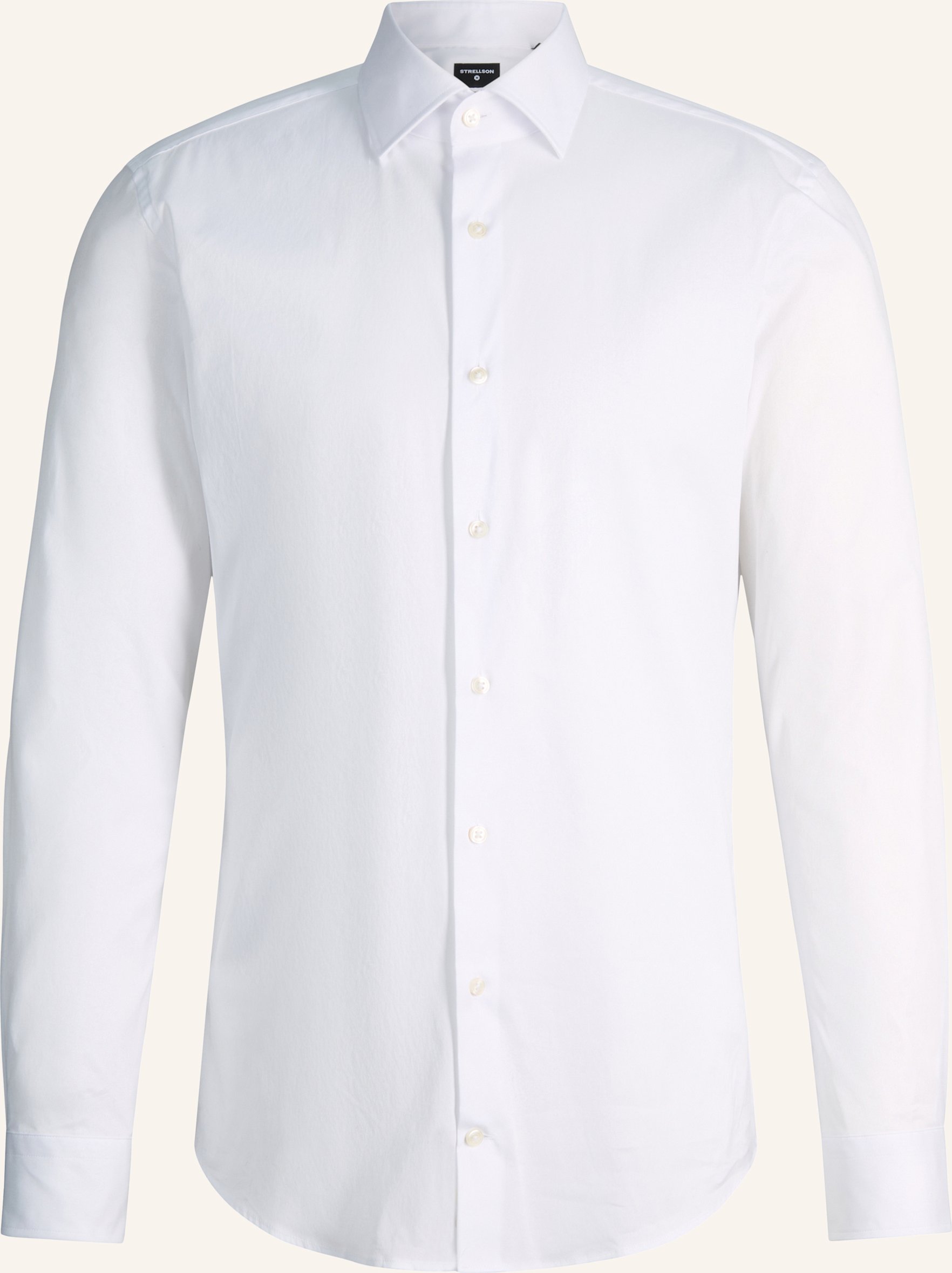 Strellson Hemd Santos weiss