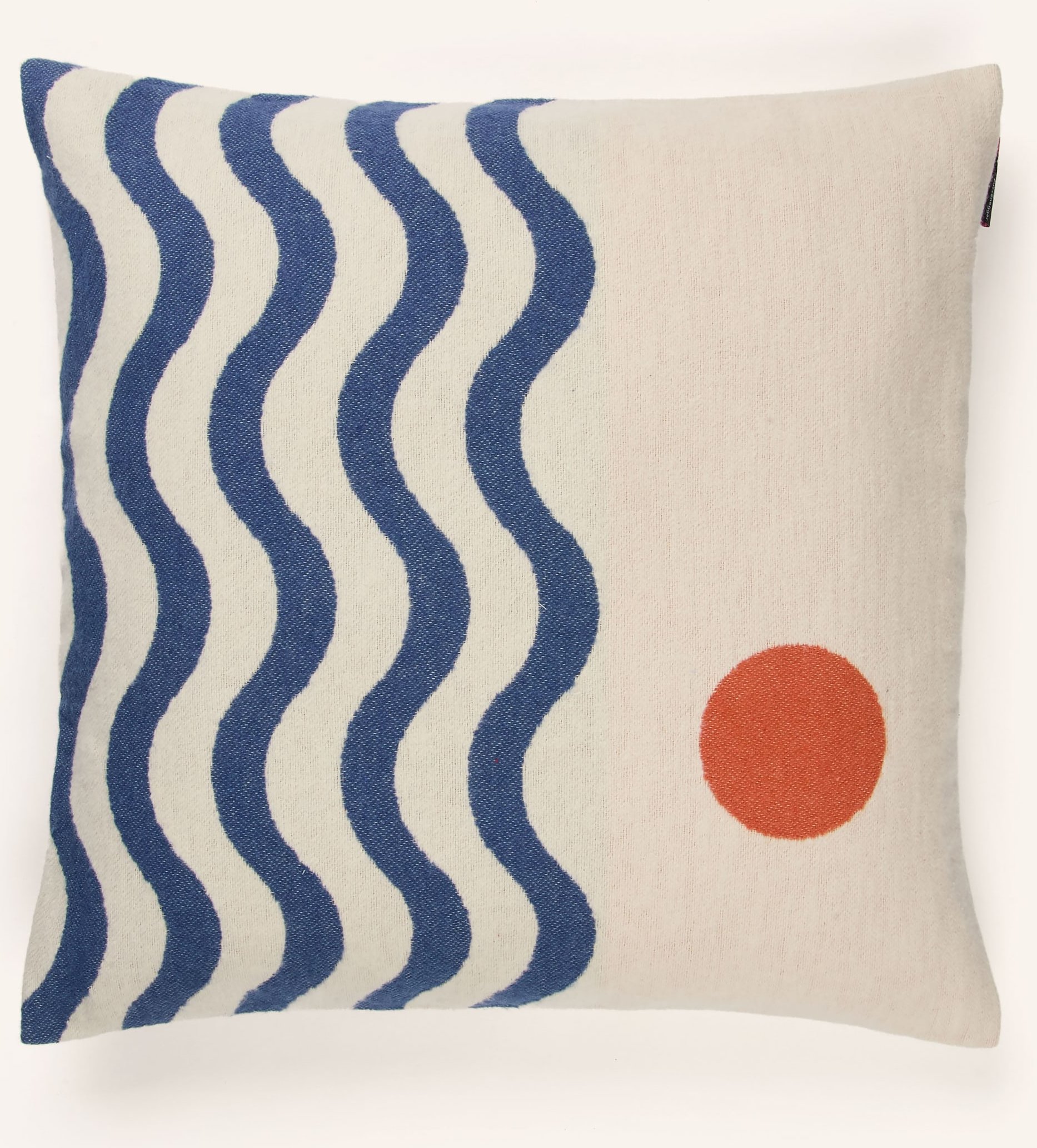 David Fussenegger Dekokissenhülle Nova blau