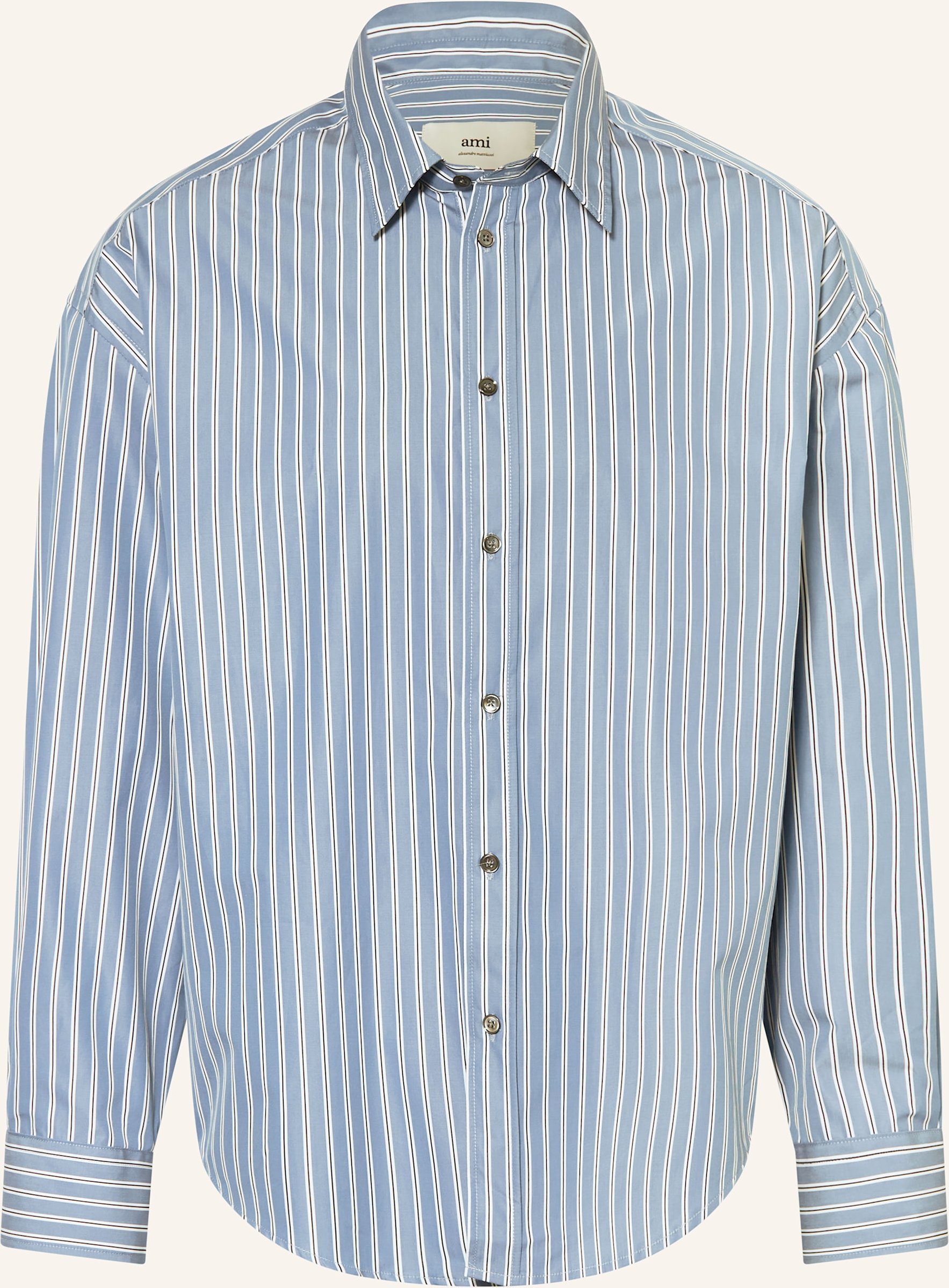 Ami Paris Hemd Comfort Fit blau