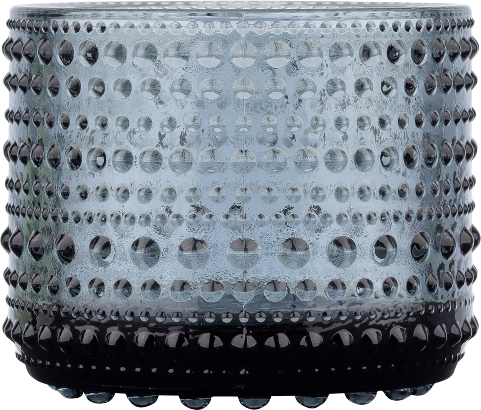 Iittala Teelichthalter Kastehelmi grau