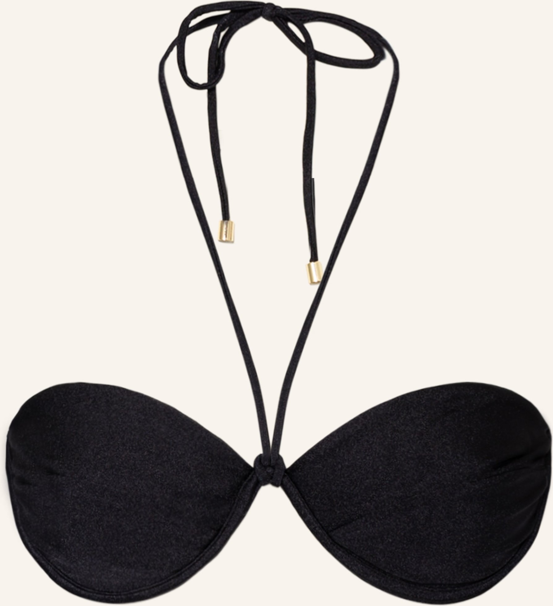 Janthee Bügel-Bikini-Top Raina schwarz