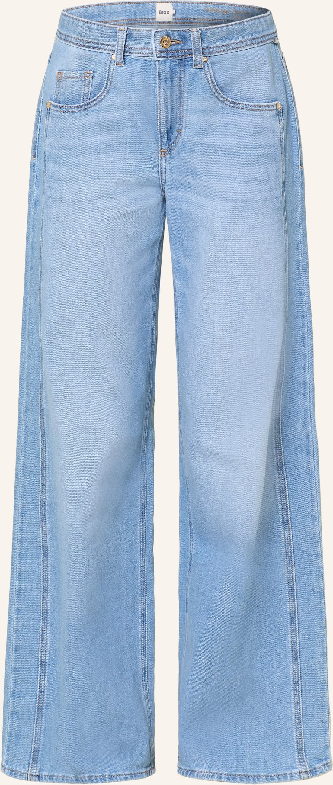 Brax Wide Leg Jeans Morgan blau