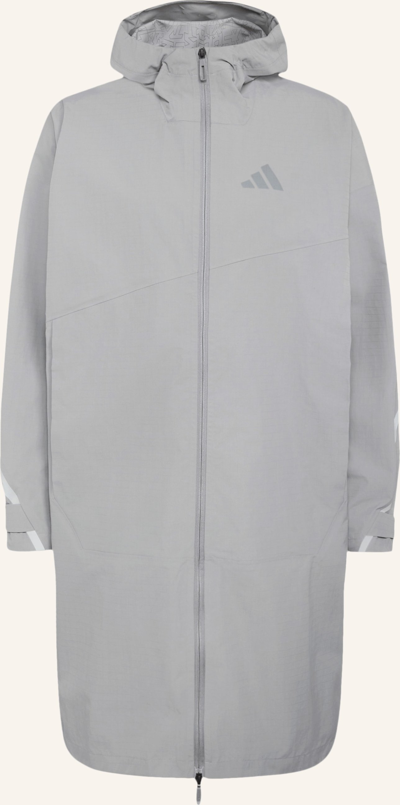 Adidas Terrex Regenjacke Xpl Rain Parka grau