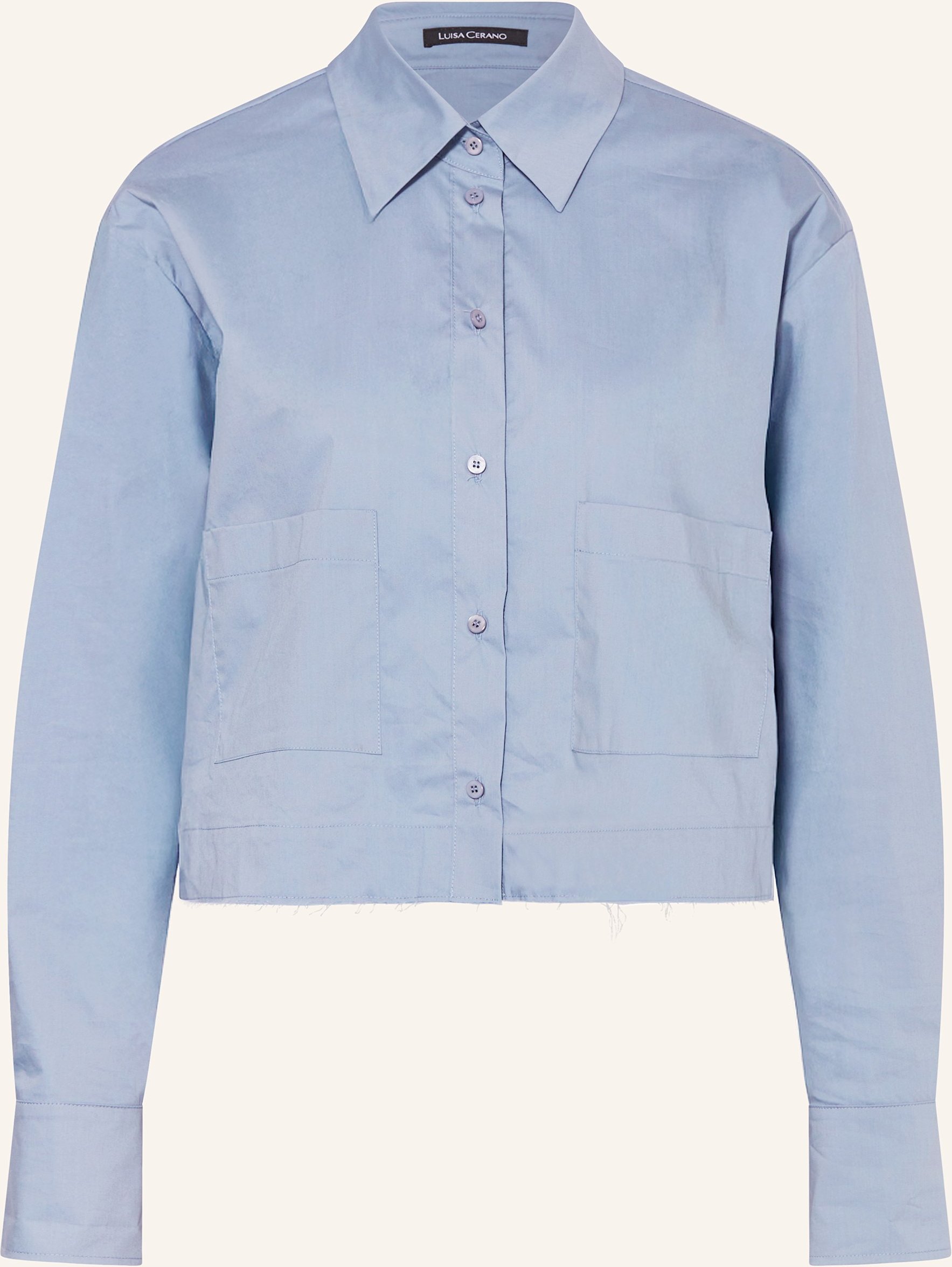 Luisa Cerano Hemdbluse blau