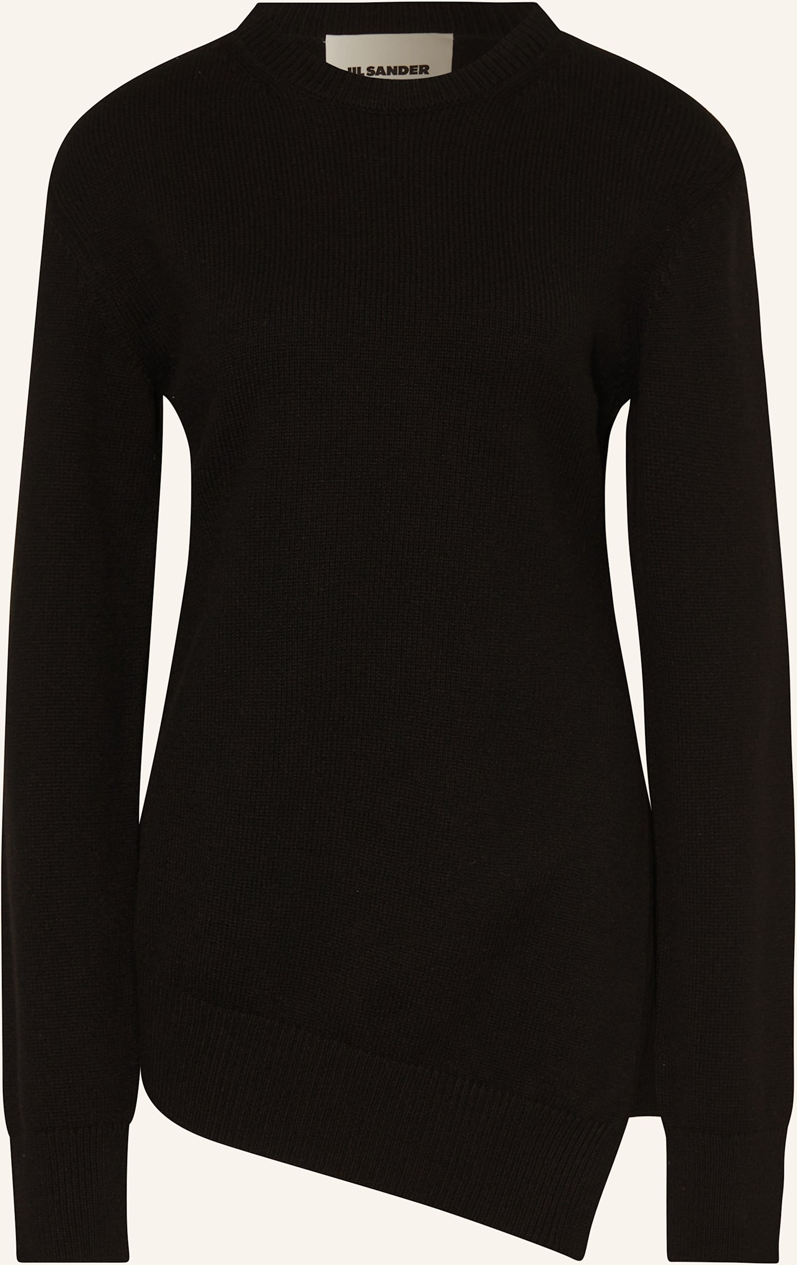 Jil Sander Pullover Mit Cashmere schwarz