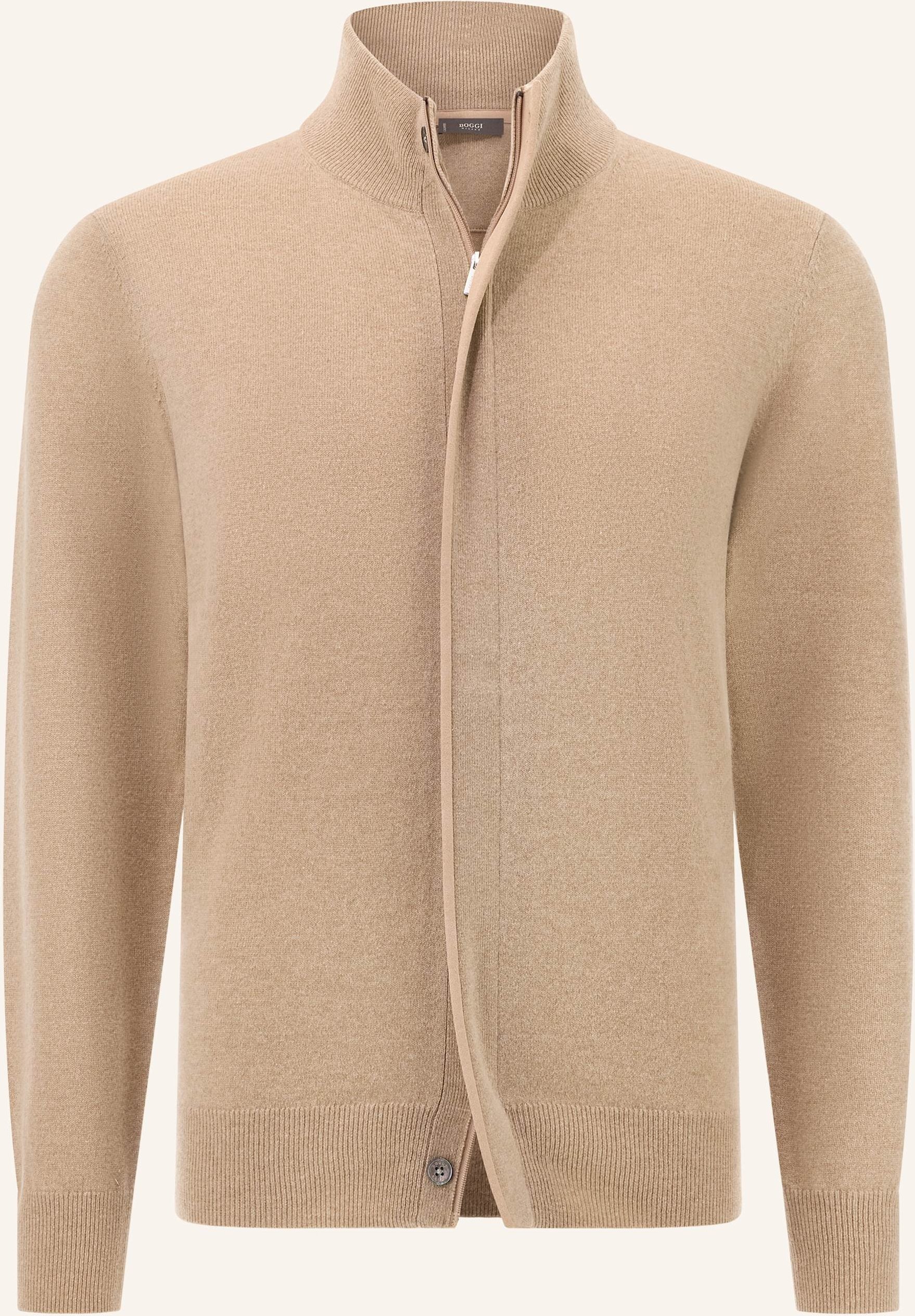 Thumbnail - Boggi Milano Rollkragenpullover Aus Cashmere beige