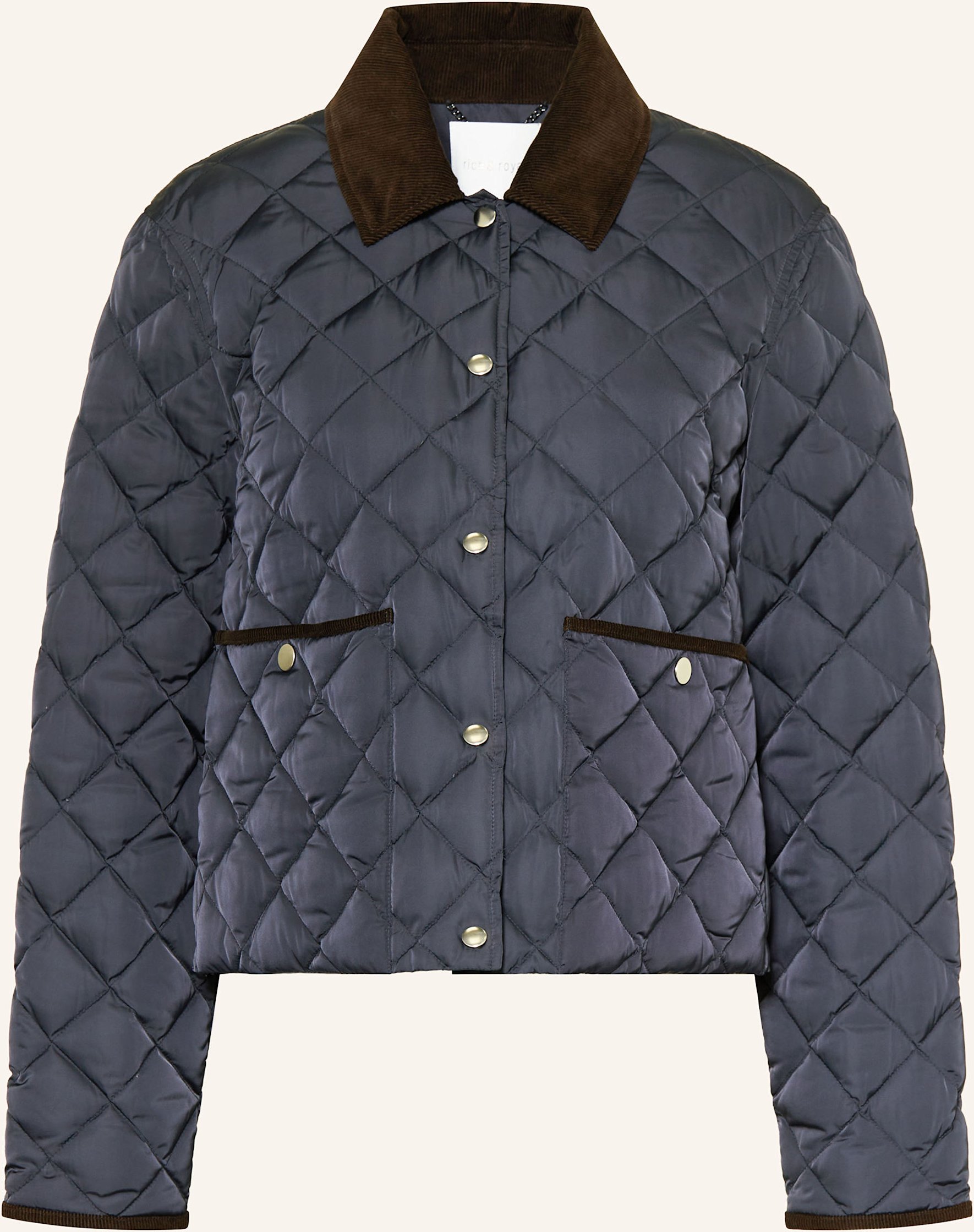 Rich & Royal Daunenjacke blau
