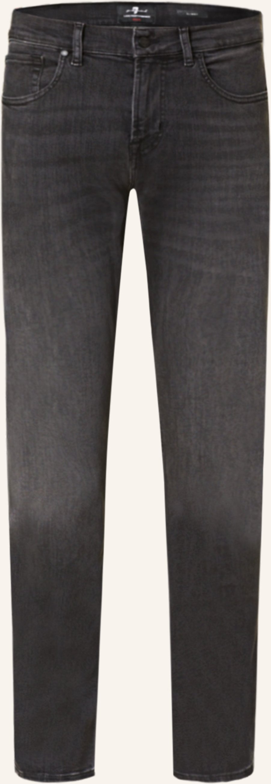 Thumbnail - 7 For All Mankind Jeans Slimmy Straight Fit schwarz