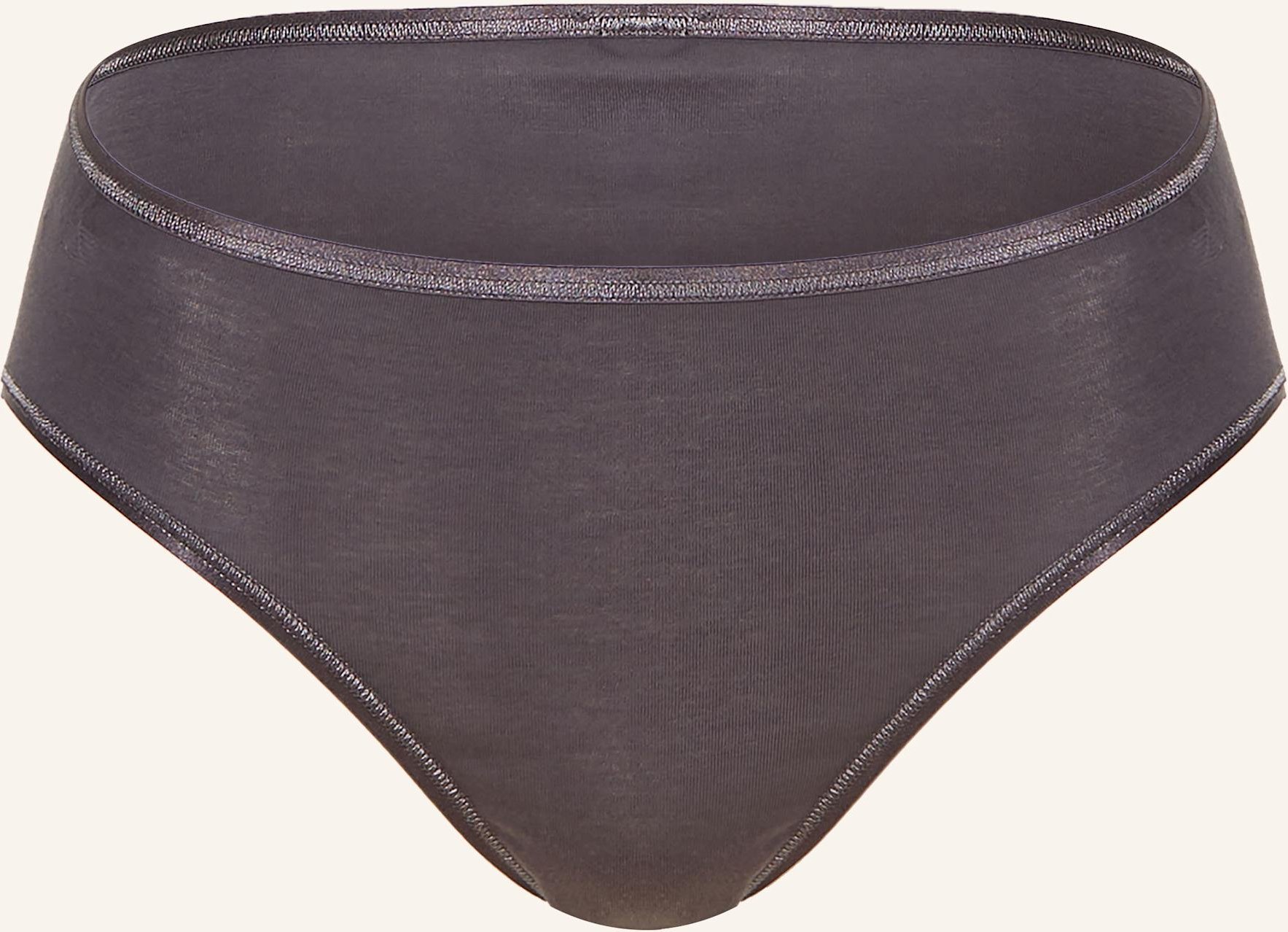Hanro Slip Cotton Seamless schwarz