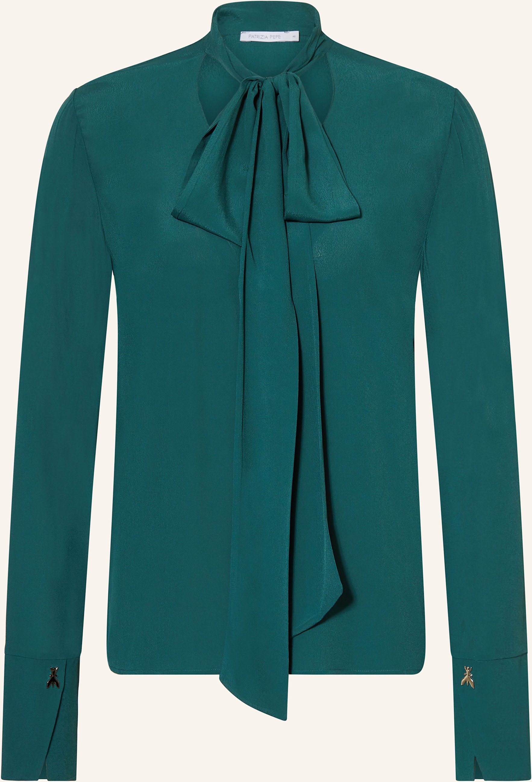 Patrizia Pepe Schluppenbluse gruen