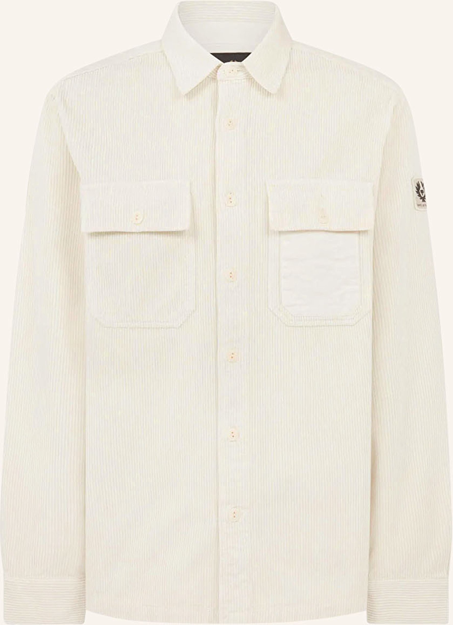 Belstaff Cord-Overjacket Fallgate Comfort Fit weiss