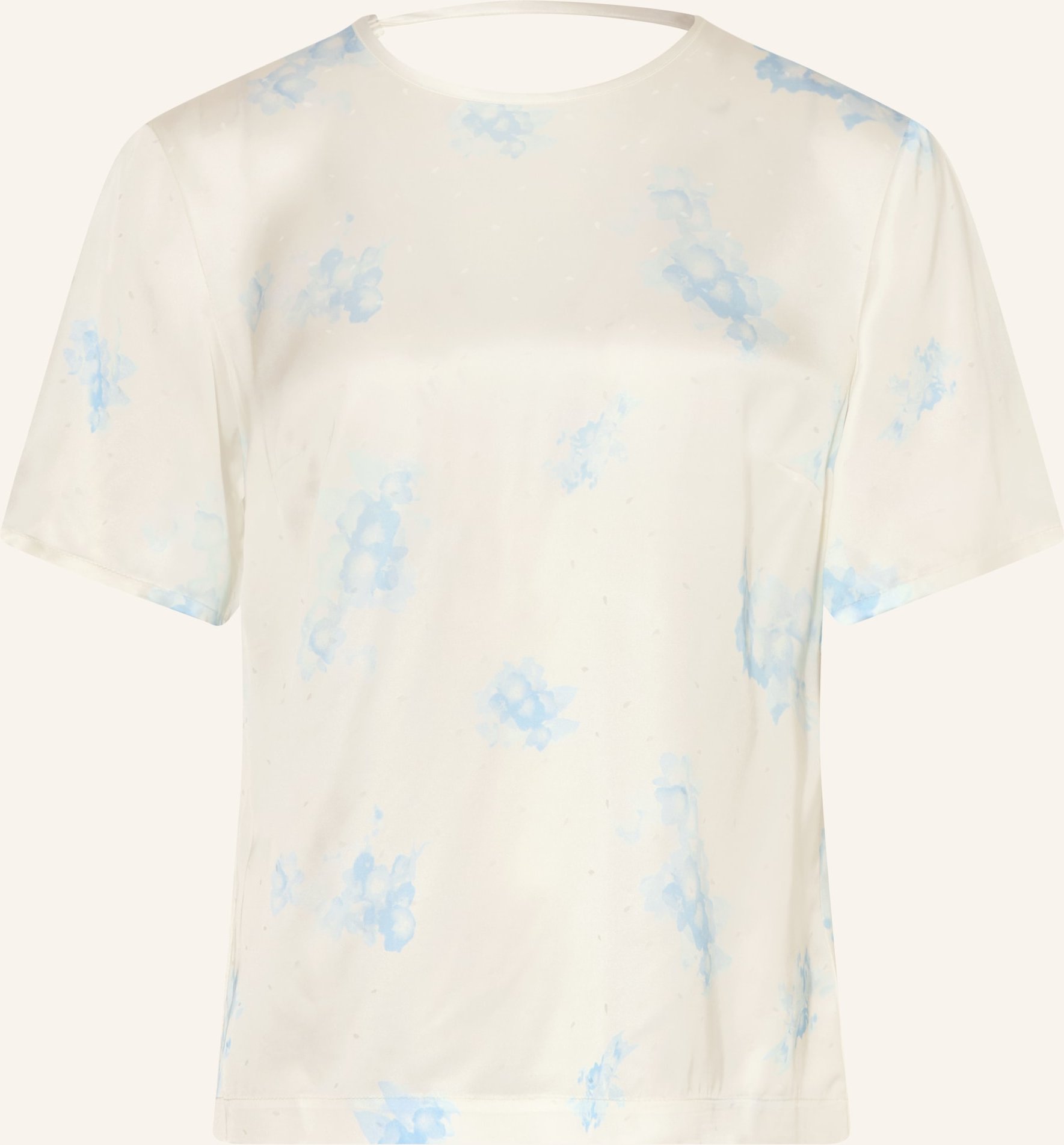 Tiger Of Sweden Blusenshirt Robyn Aus Satin weiss