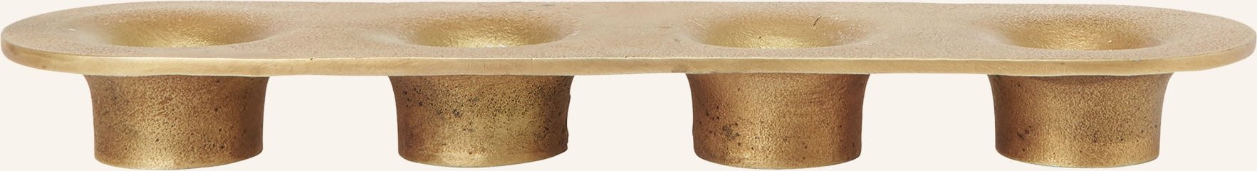 Ferm Living Kerzenhalter Soothe gold