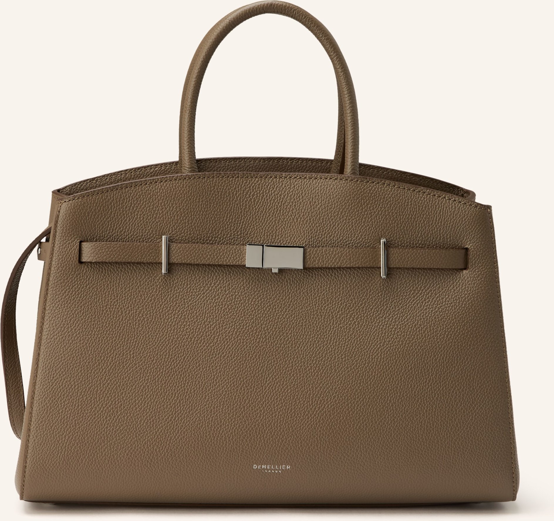 Demellier Handtasche Hudson beige