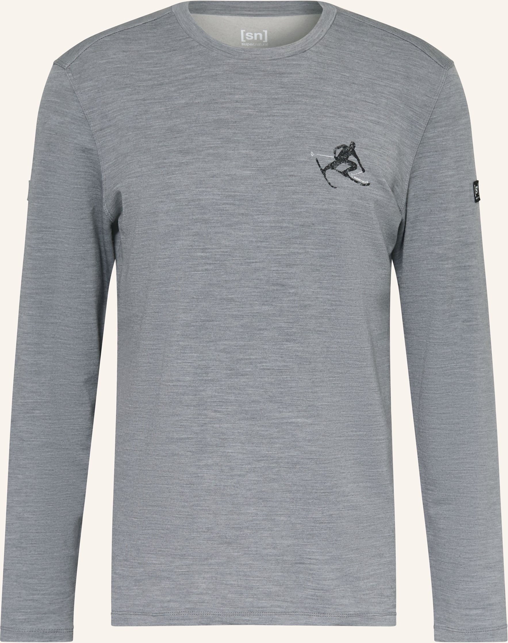 Super.Natural Longsleeve Toni Brush grau