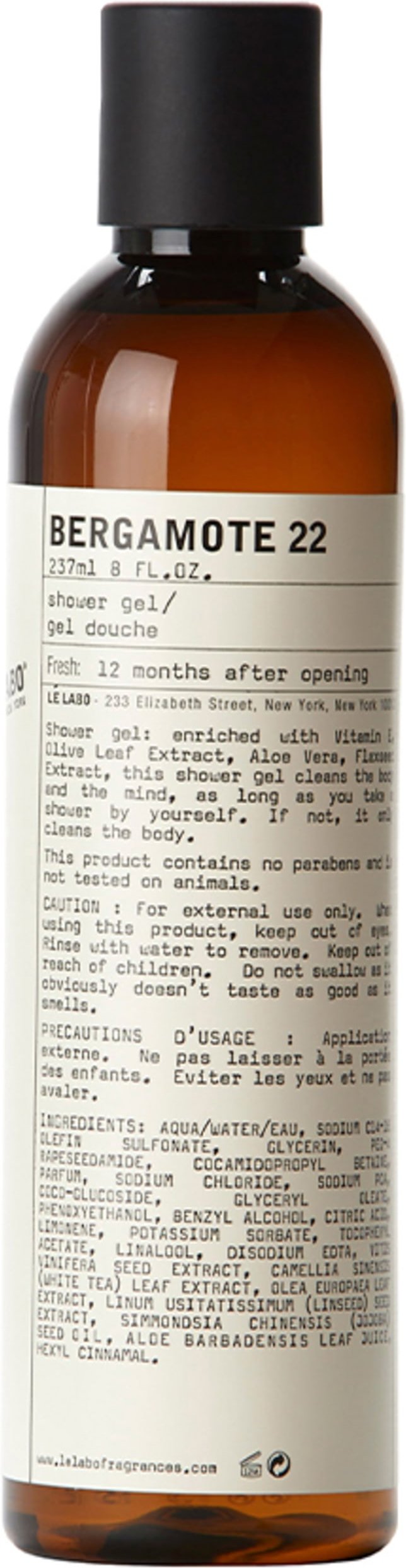 Le Labo Bergamotte 22 Duschgel 237 ml
