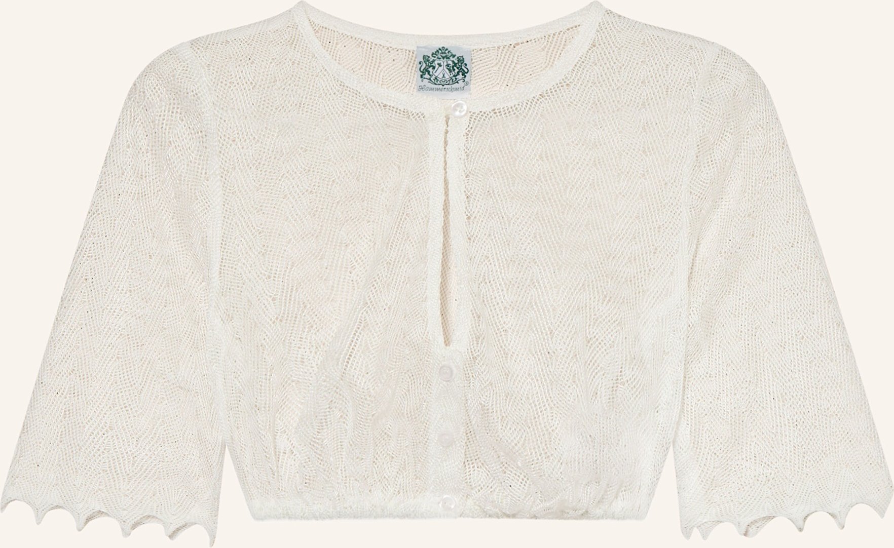 Hammerschmid Dirndlbluse Clara Aus Spitze weiss