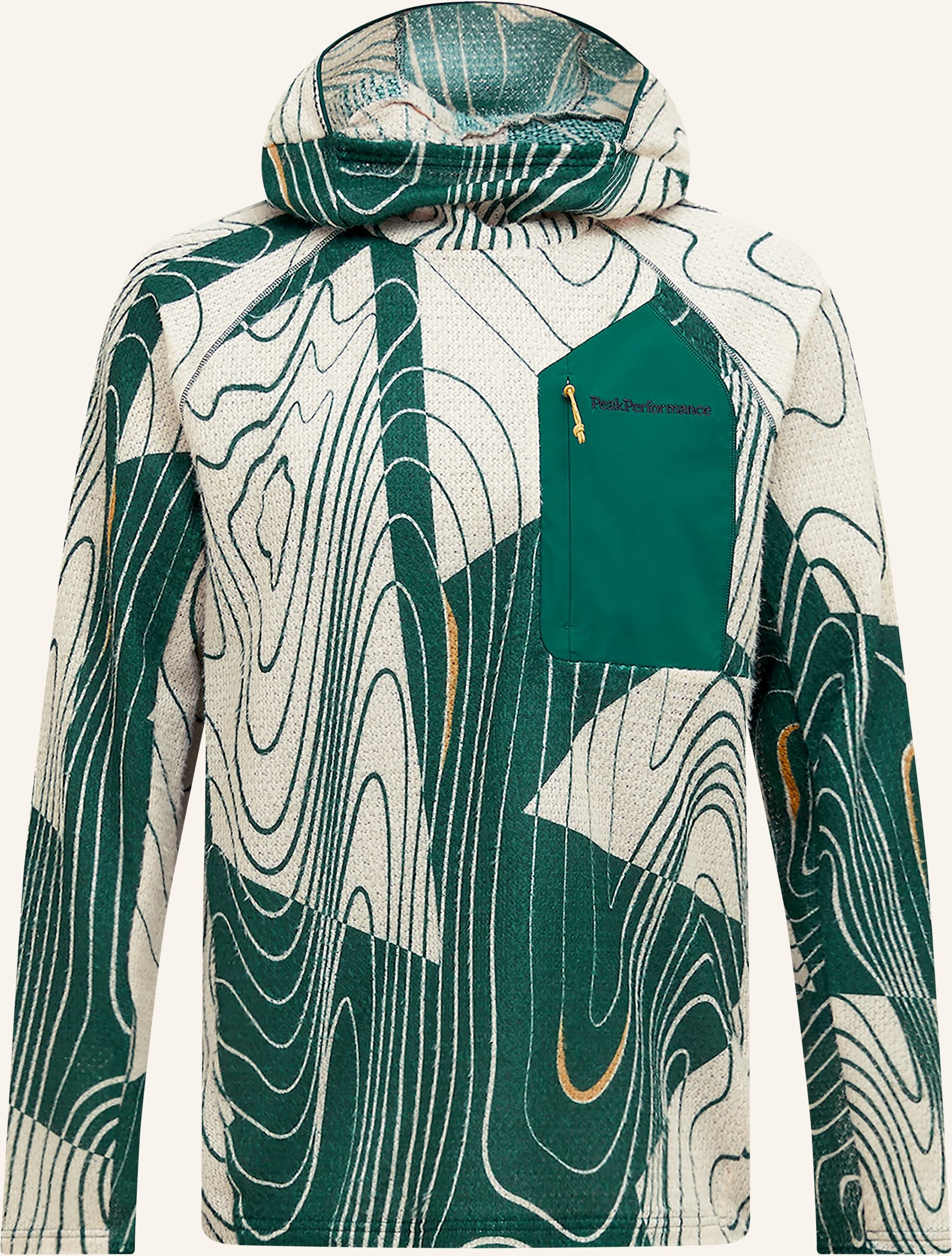 Peak Performance Fleecepullover Freelight Polartec® Alpha™ gruen