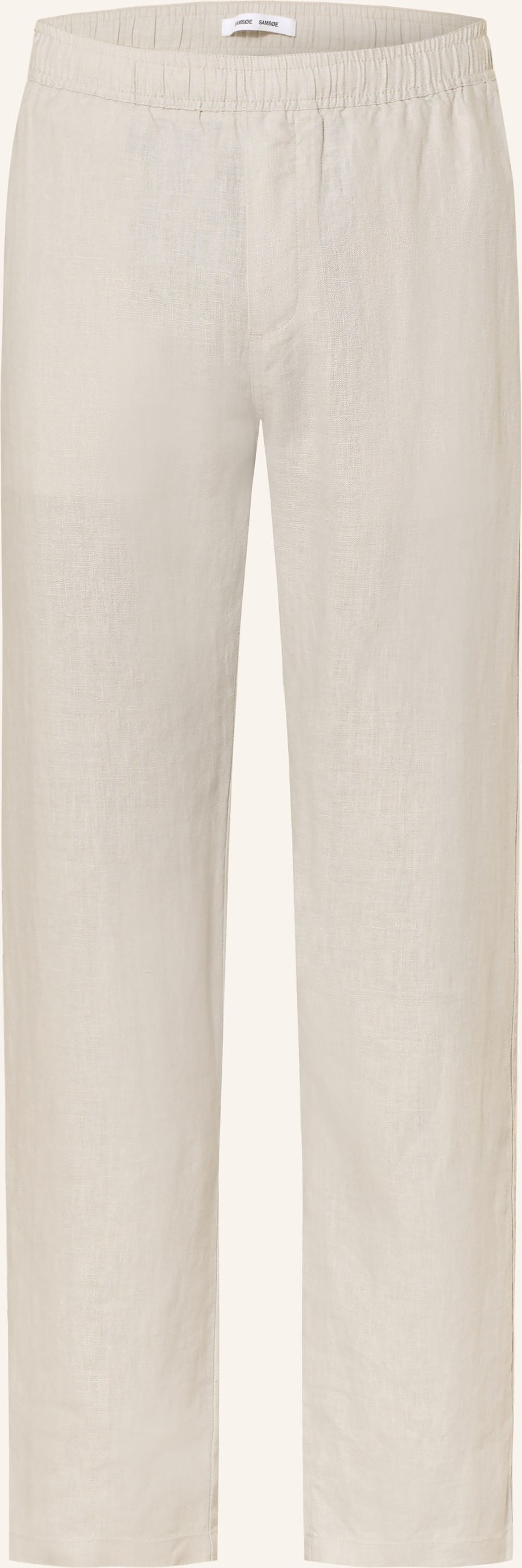 Samsøe Samsøe Leinenhose Sajabari Regular Fit beige