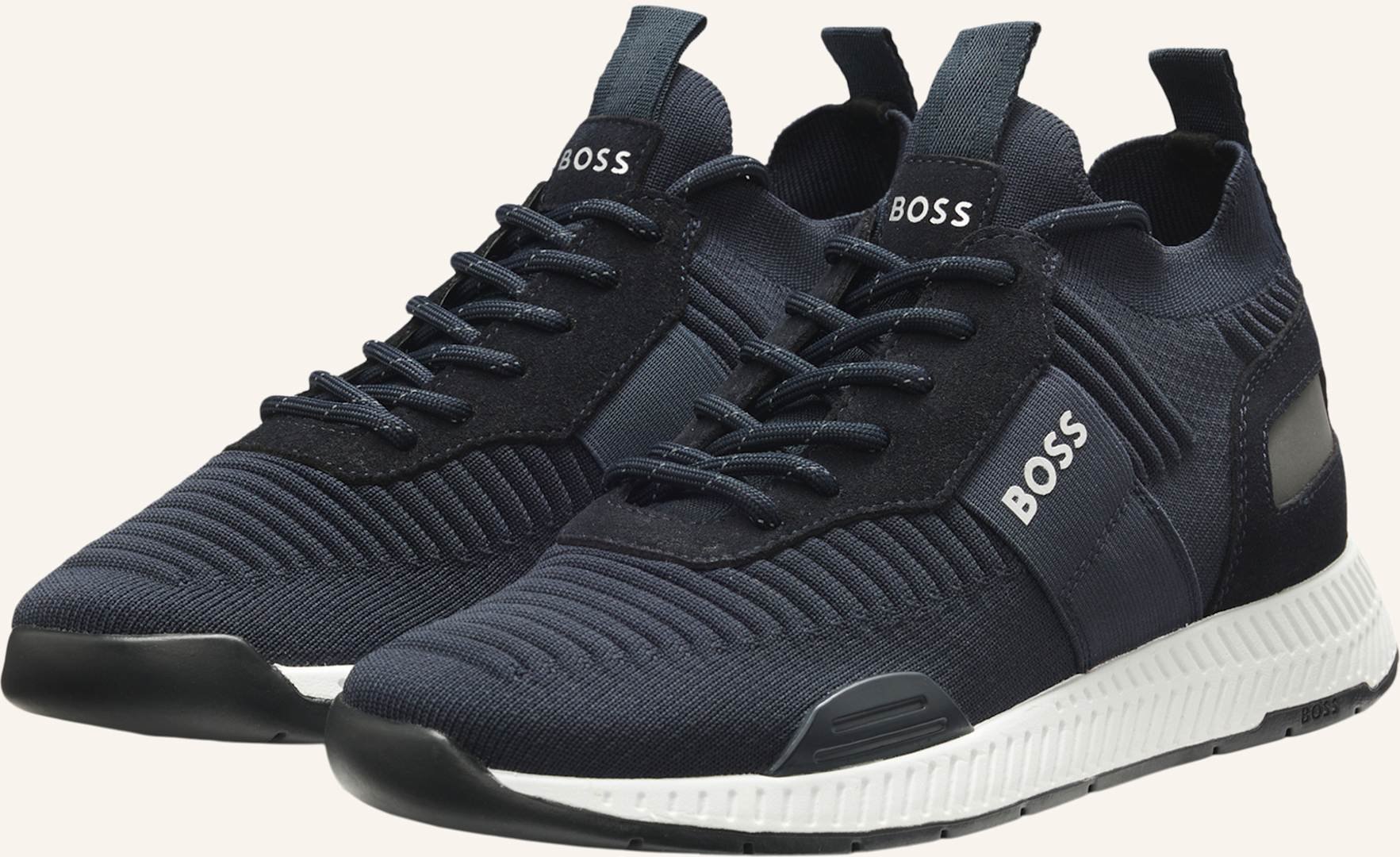 Boss Sneaker Titanium_Runn_Knst_N blau