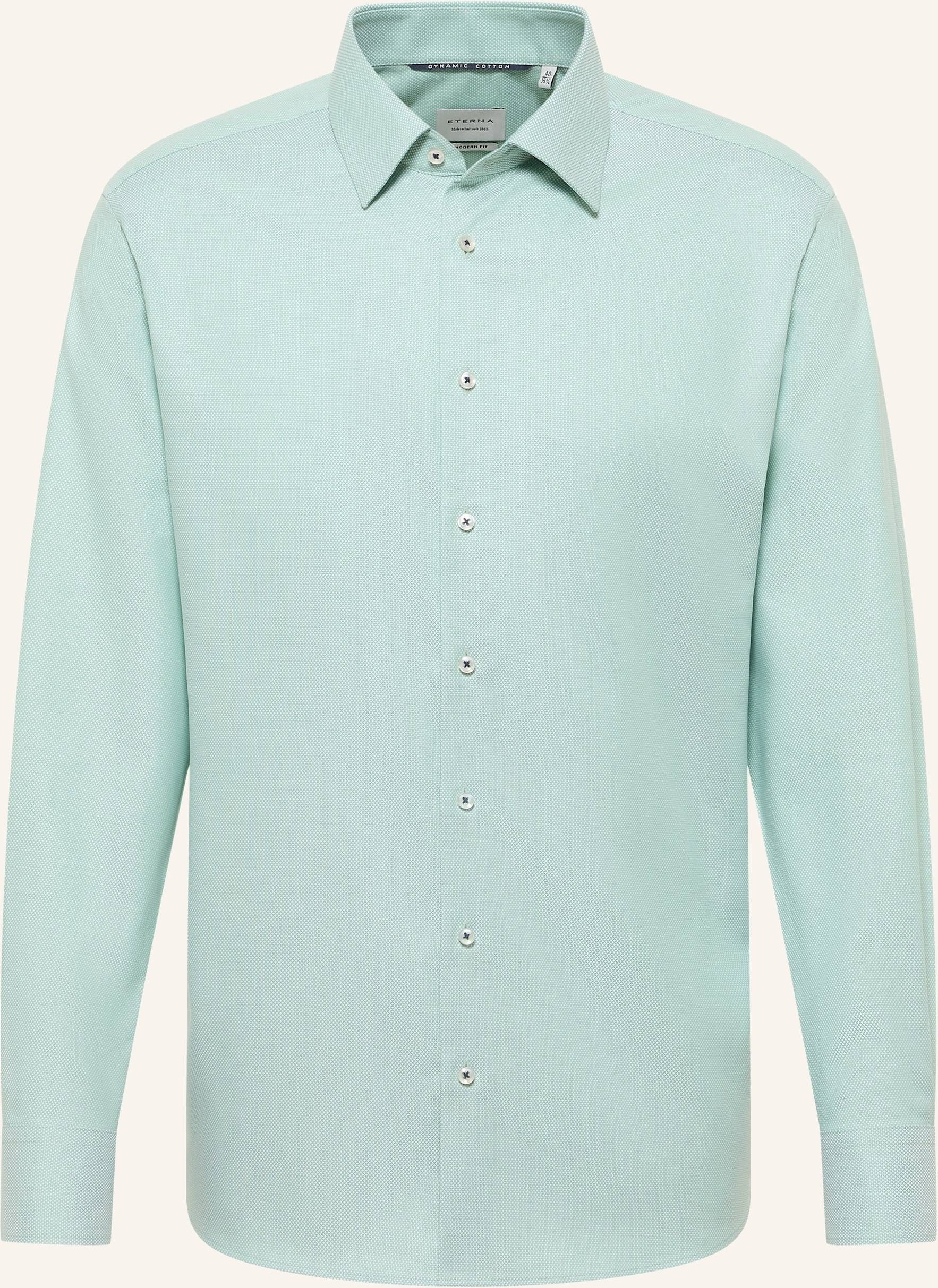 Eterna Hemd Modern Fit gruen